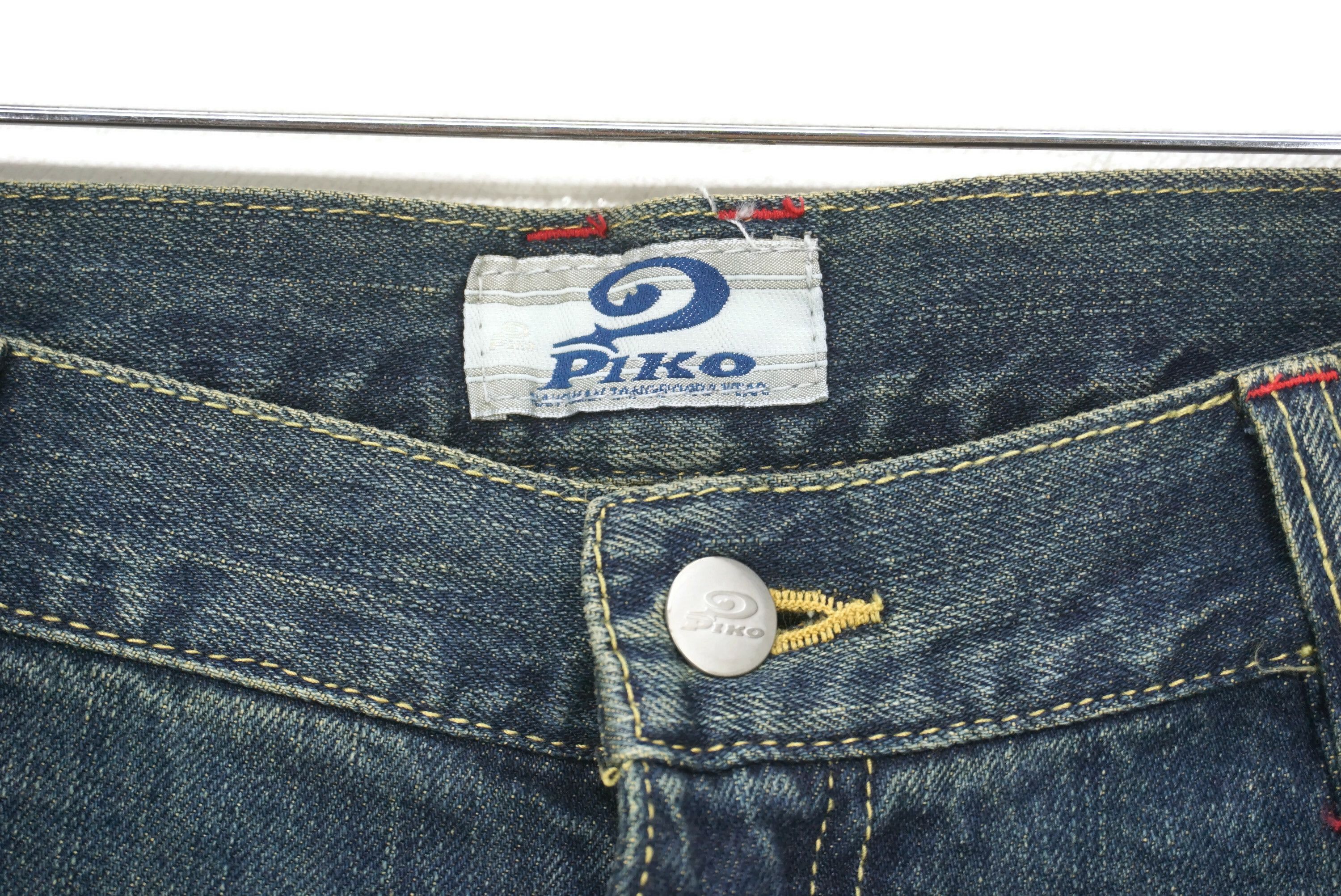 Japanese Brand Piko Jeans Size 40x33.5 Y2K Low-Rise Baggy Denim Size US 40 / EU 56 - 5 Thumbnail