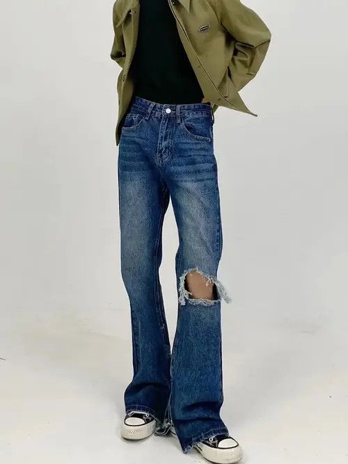 Vintage Retro punk denim pants Size US 32 / EU 48 - 8 Thumbnail