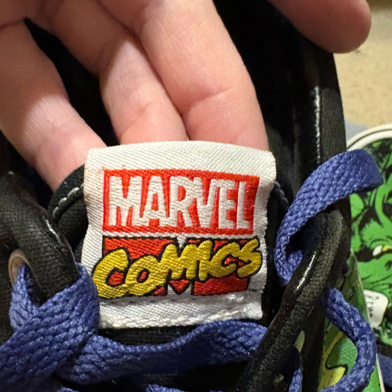 Vans Vans x Marvel Hulk Authentic Sneakers Men’s 6.5 Rare Collab Size US 6.5 / EU 39-40 - 8 Thumbnail