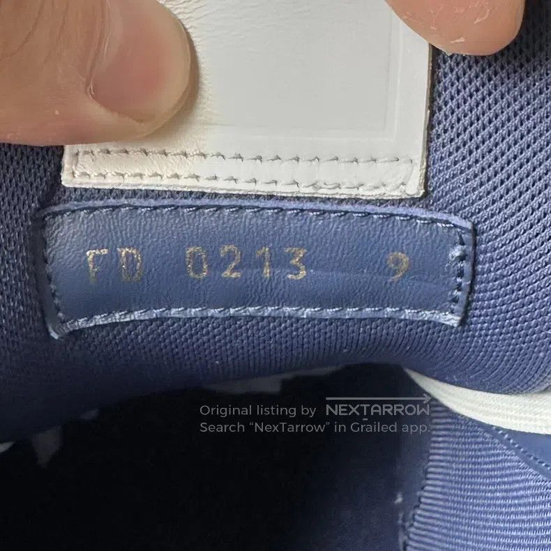 Louis Vuitton Louis Vuitton White and blue board shoes Size US 9 / EU 42 - 6 Thumbnail