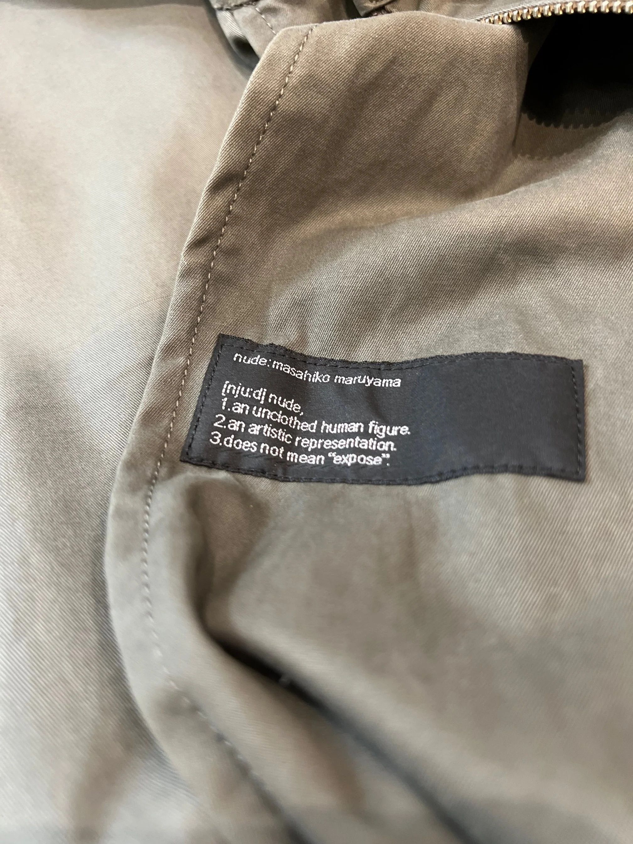 Nude: Masahiko Maruyama Masahiko Maruyama Green Khaki Fishtail Parka Jacket Size US M / EU 48-50 / 2 - 9 Thumbnail