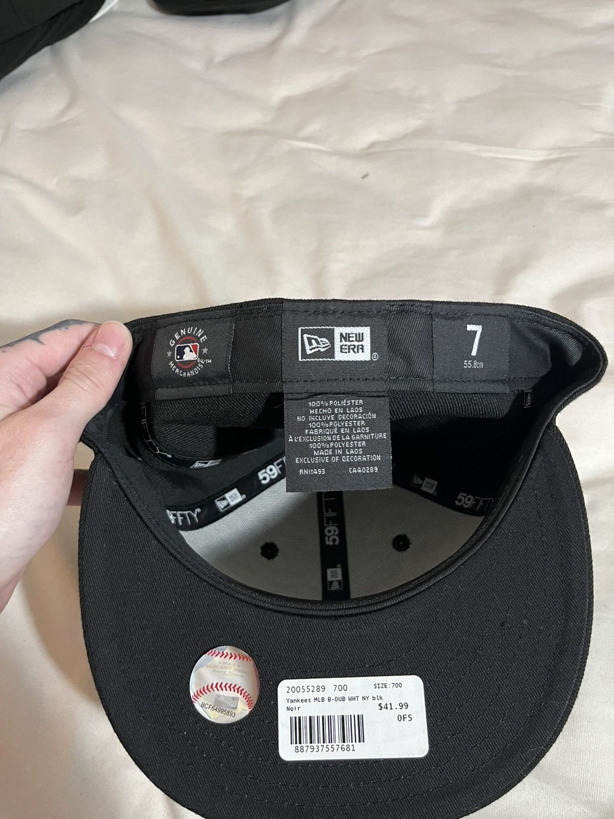 New York Yankees Ny yankees fitted hat 59fifty size 7 Size ONE SIZE - 5 Thumbnail