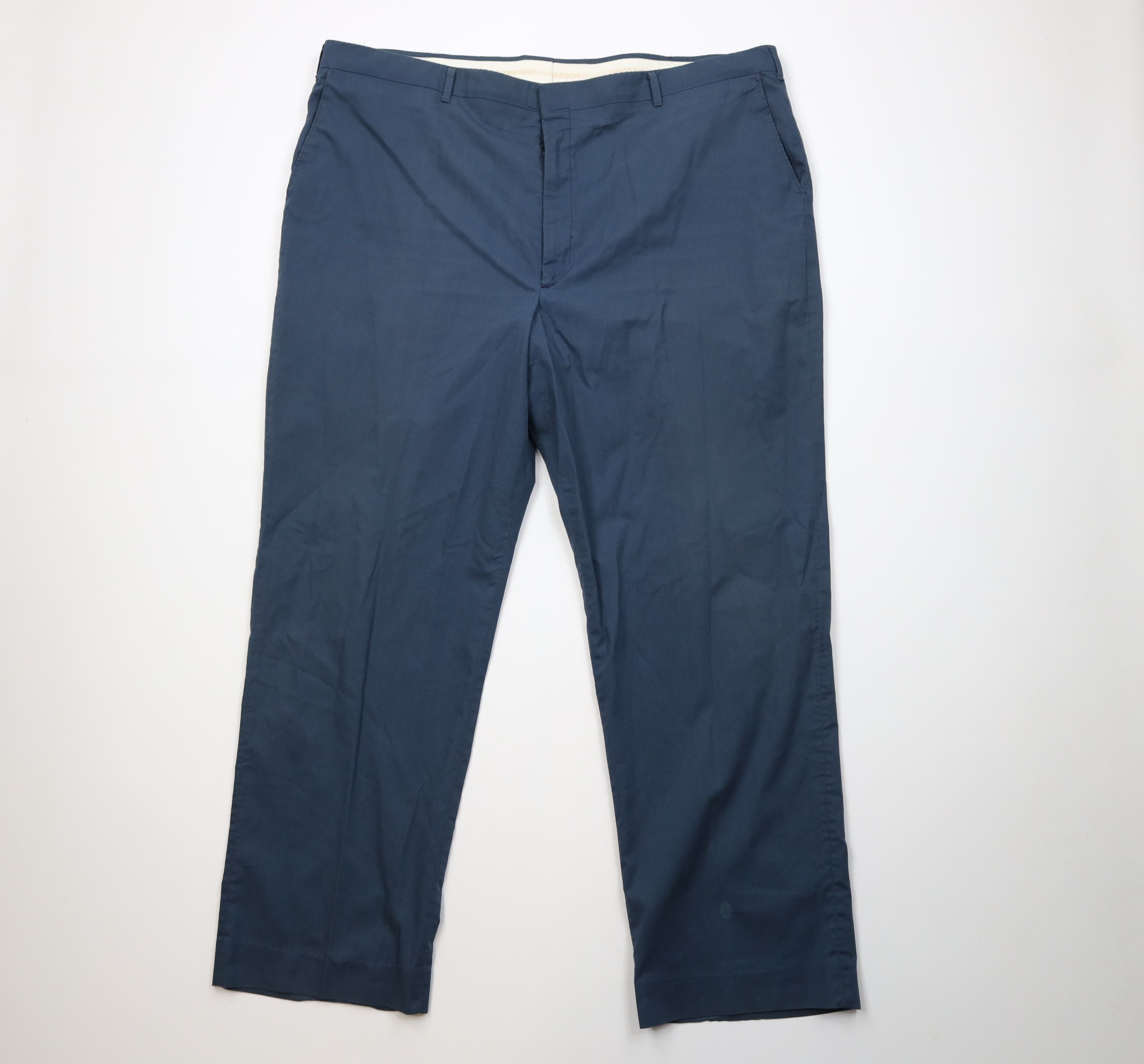 Vintage Vintage 70s Streetwear Wide Leg Chino Pants Trousers USA Size US 44 / EU 60 - 1 Thumbnail