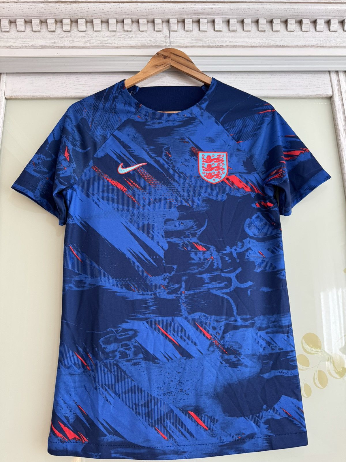 Nike England 2022-2023 Soccer Jersey Football Kit Shirt Size US S / EU 44-46 / 1 - 5 Thumbnail