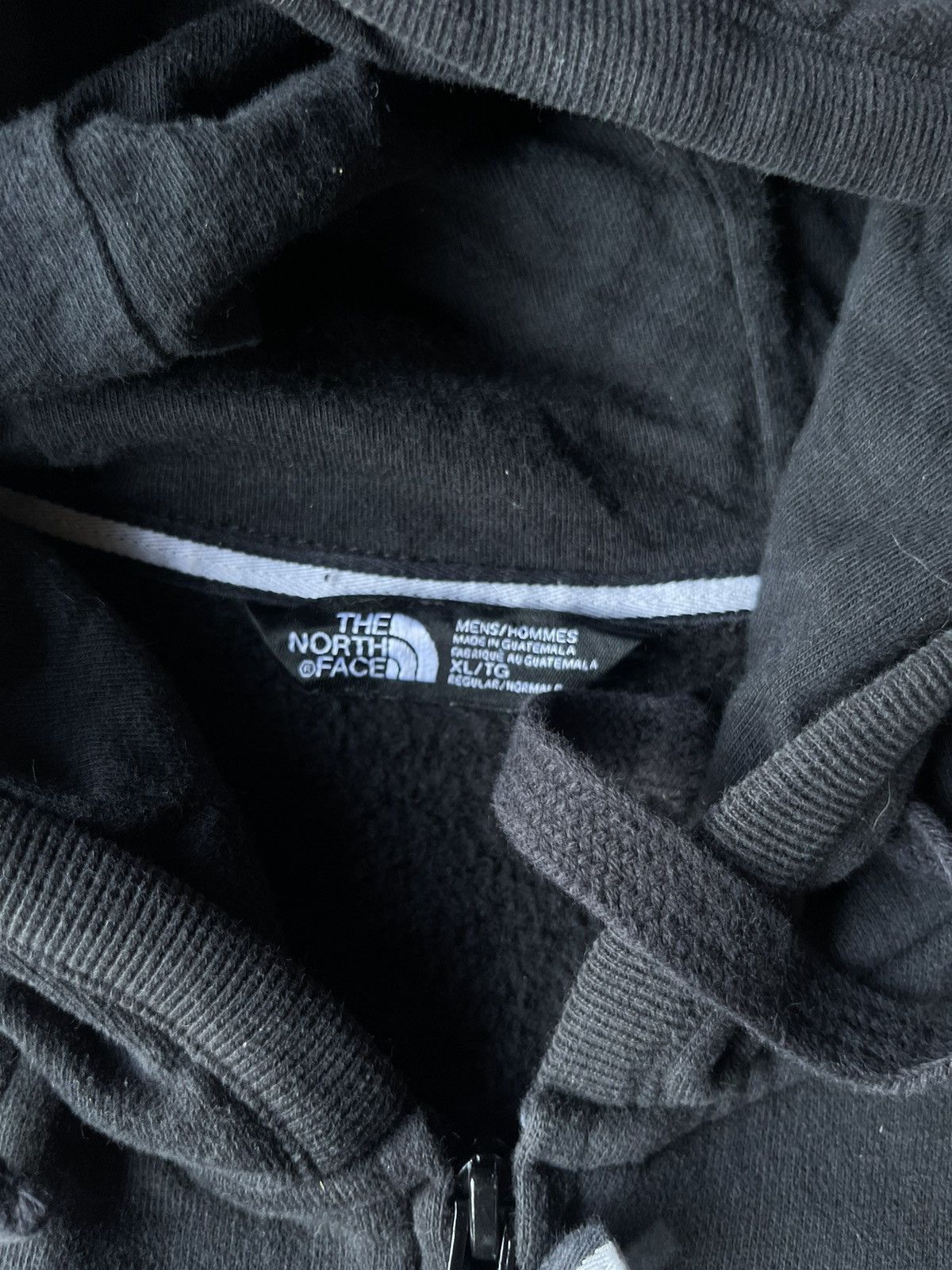 The North Face × Vintage The North Face Zip Up Hoodie Black XL Size US XL / EU 56 / 4 - 3 Thumbnail