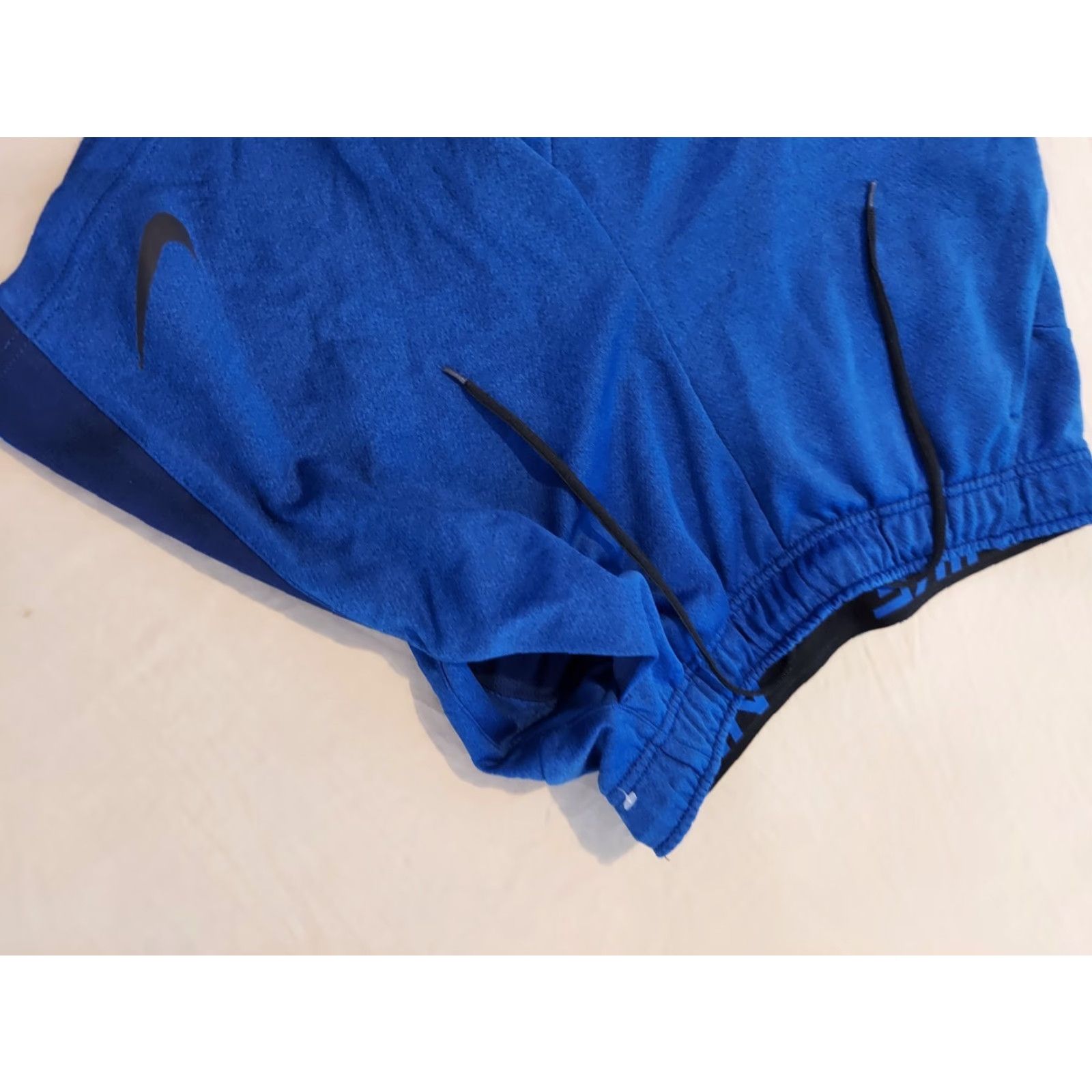 Nike Mens Nike Shorts S Small Blue Athletic Gym Workout Size US 29 - 3 Thumbnail