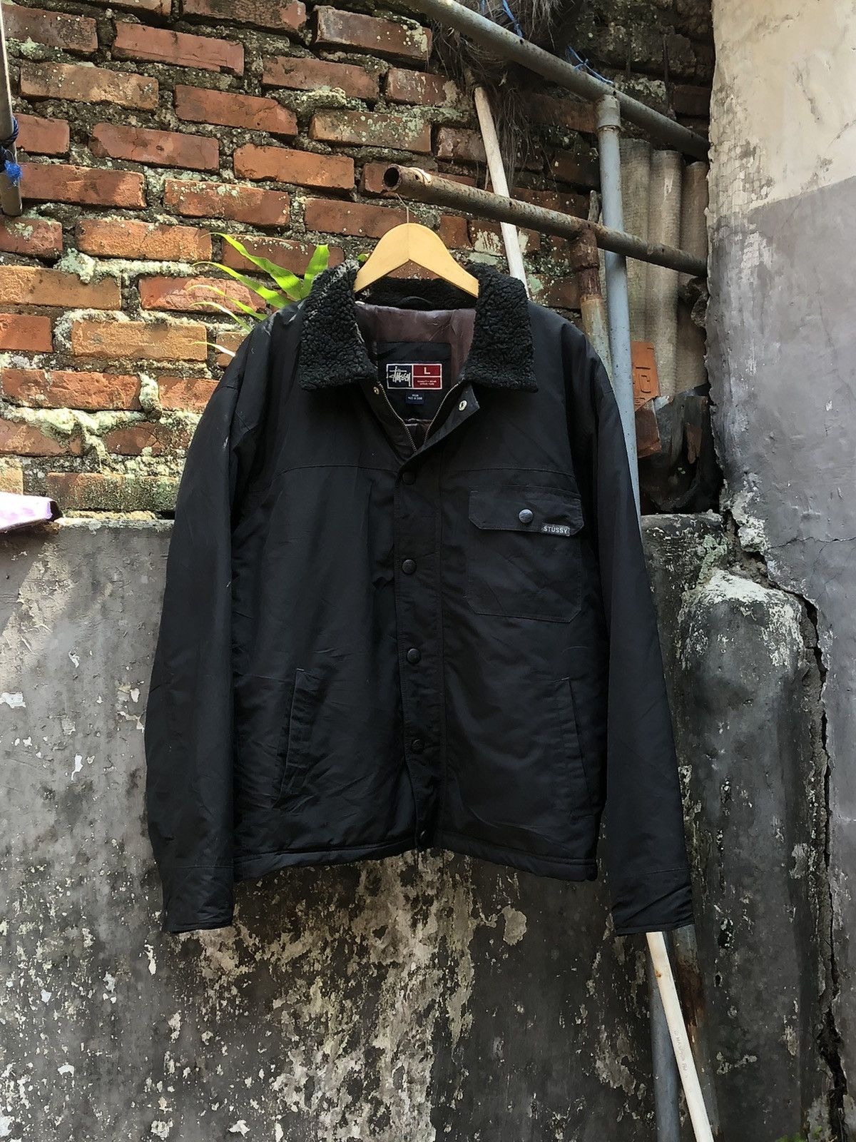 Stussy × Vintage Jacket stussy 90s Size US L / EU 52-54 / 3 - 2 Thumbnail