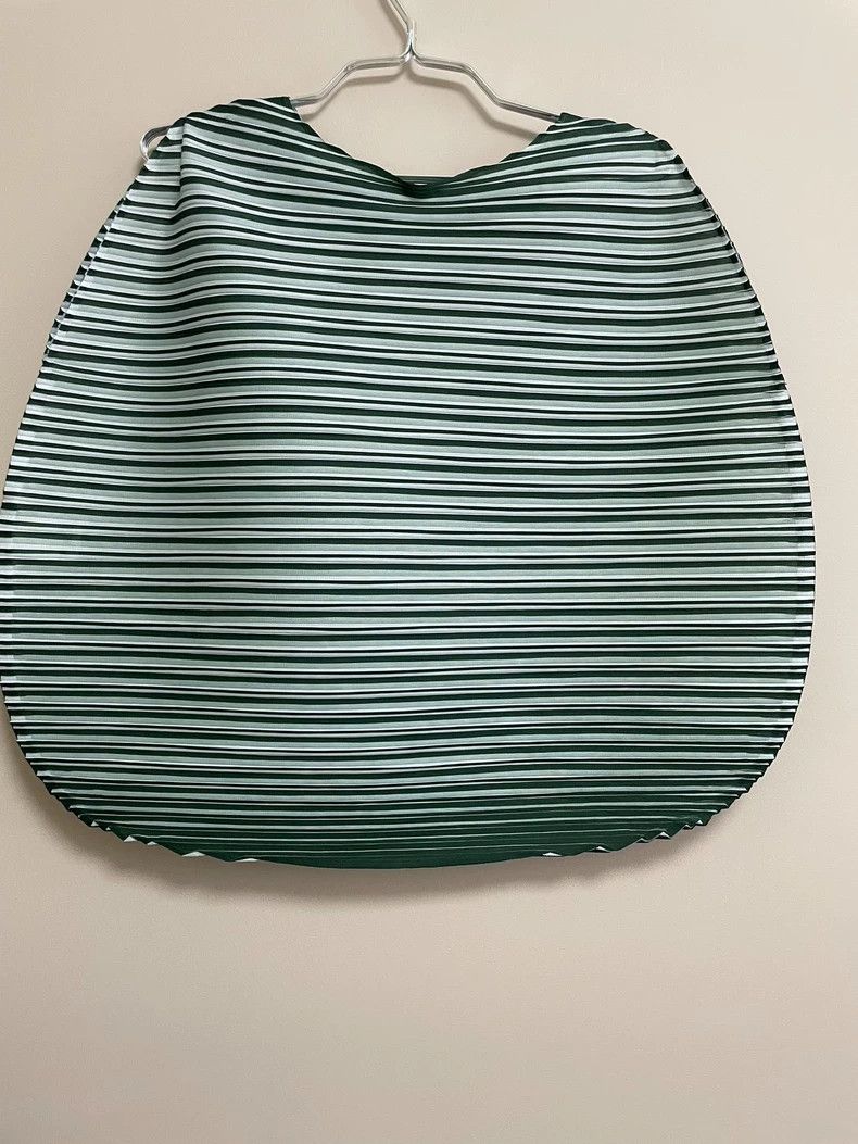 Issey Miyake Issey Miyake Green Balloon top Size L / US 10 / IT 46 - 2 Thumbnail