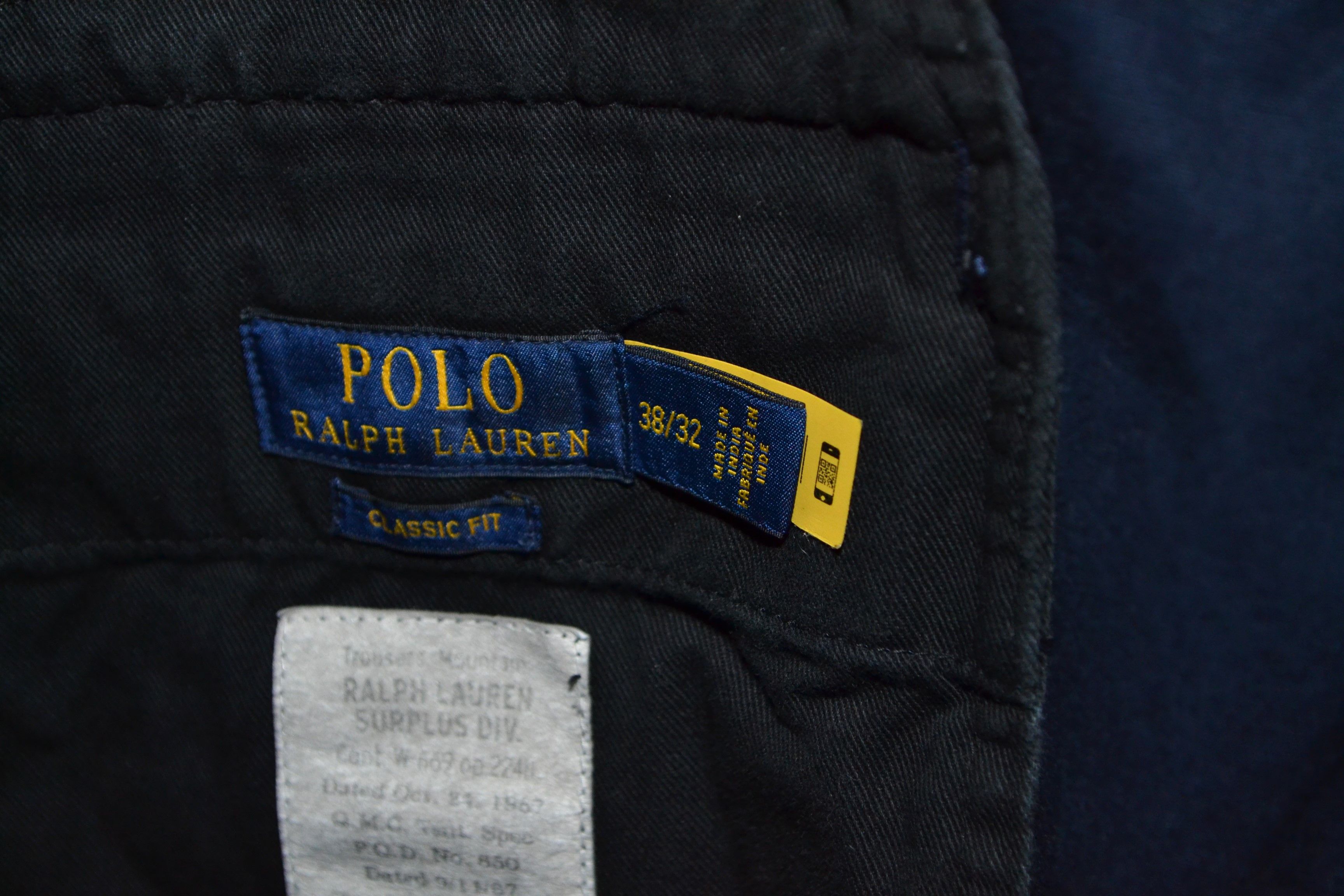 Polo Ralph Lauren Polo Ralph Lauren Classic Fit Canvas Cargo Pant Utility 38 Size US 38 / EU 54 - 8 Thumbnail
