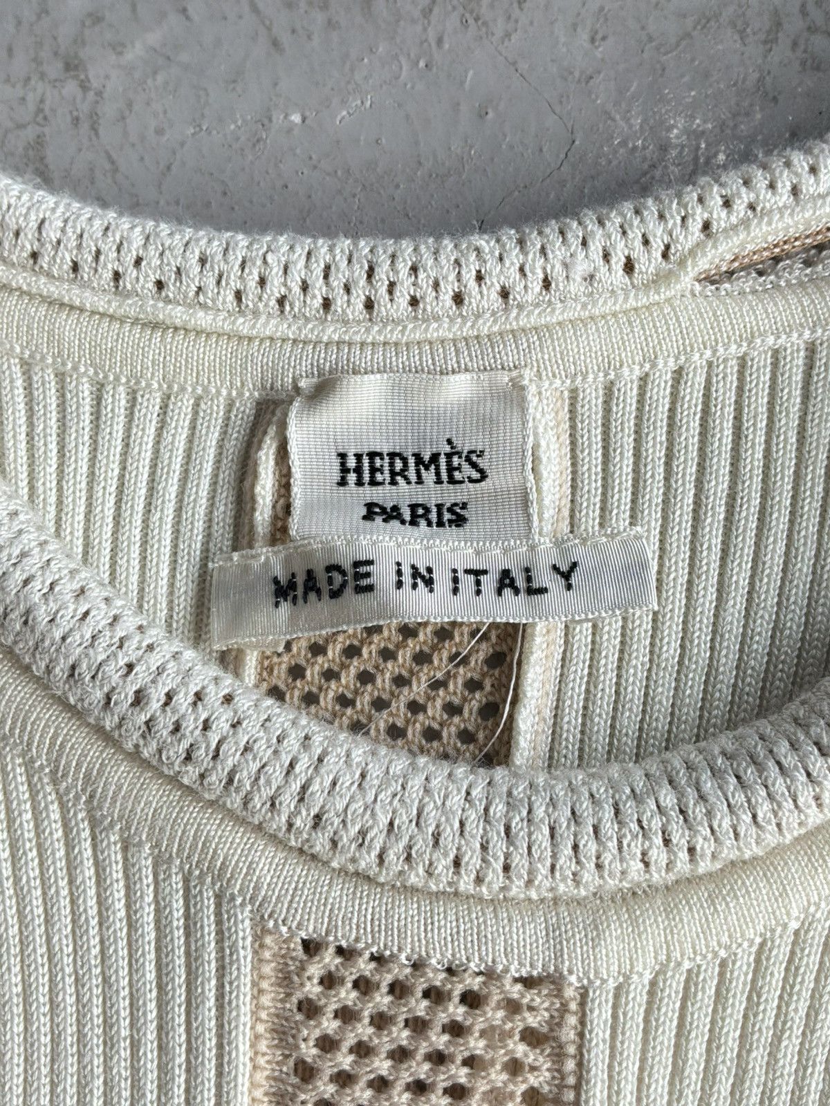 Hermes Hermes Margiela Era - Thermal Suede Tanktop Size XXS / US 00 / IT 34 - 6 Thumbnail