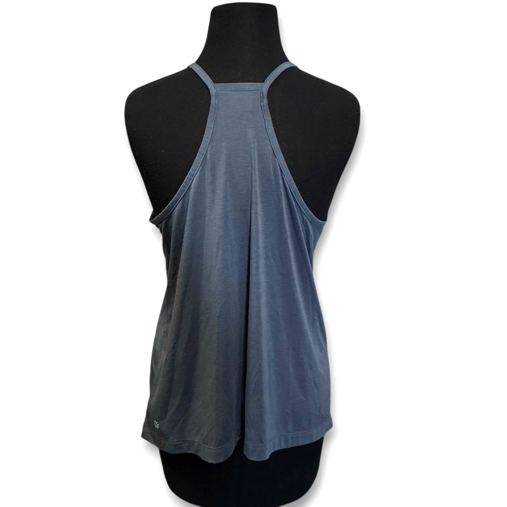 Athleta Athleta Tank Top Women's Medium Gray Racerback Breathable Side Slit Pullover Fitness Gym Yoga Run Athletic Size M / US 6-8 / IT 42-44 - 3 Thumbnail