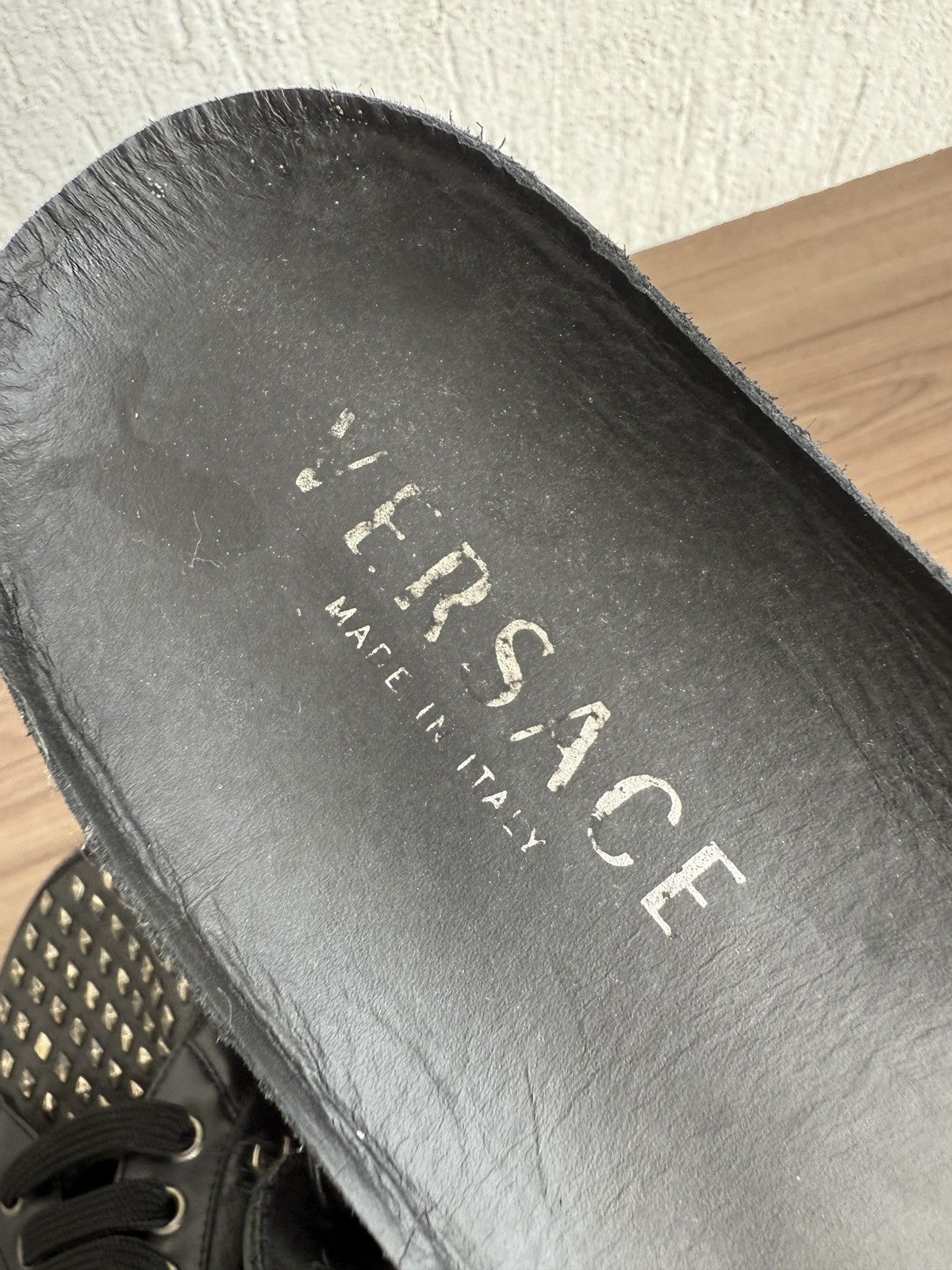 Versace Studded medusa trainers🔥🔥like tyson,🕷️ Size US 7.5 / EU 40-41 - 9 Thumbnail