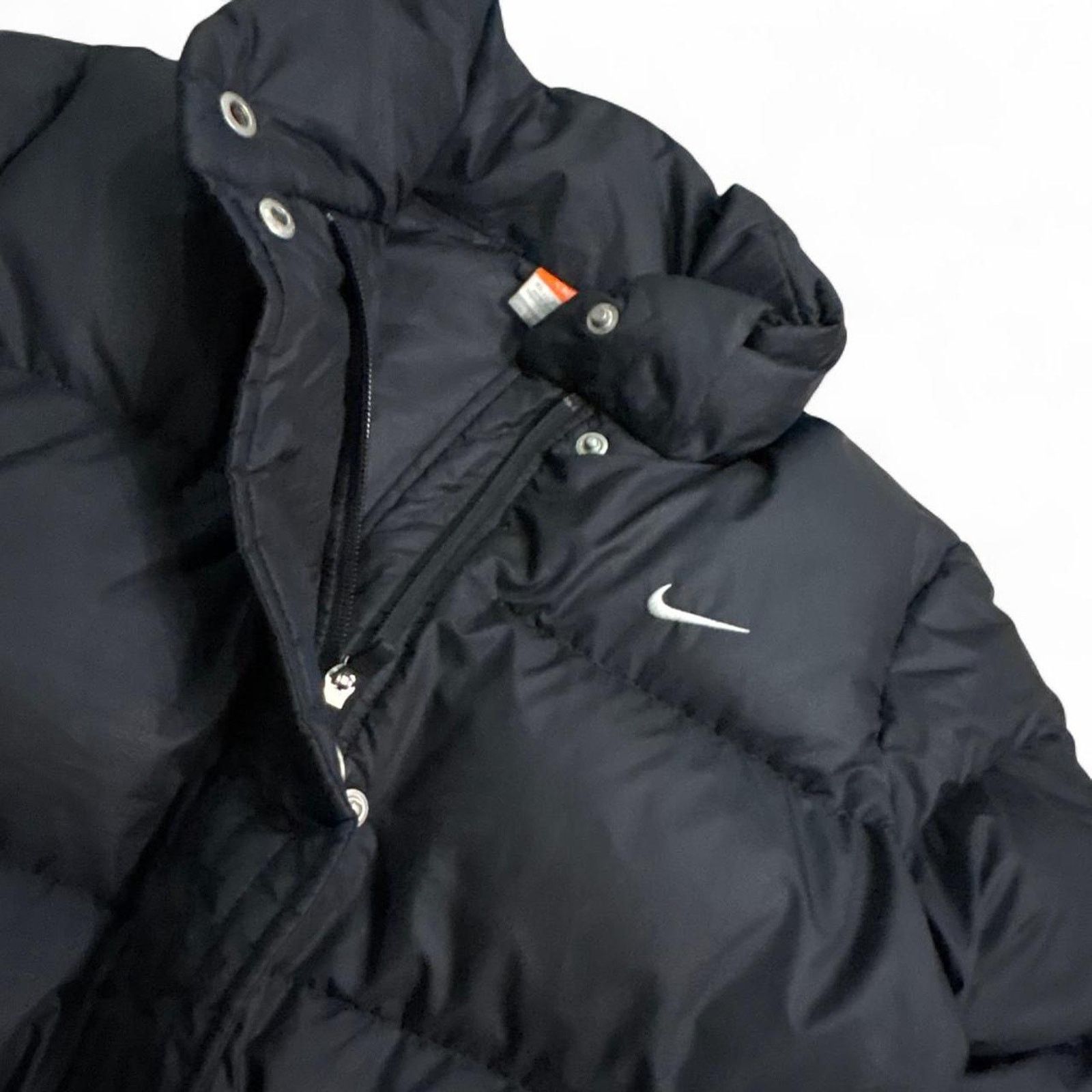 Nike Vintage nike black puffer jacket XL women’s rare Size XL / US 12-14 / IT 48-50 - 2 Thumbnail