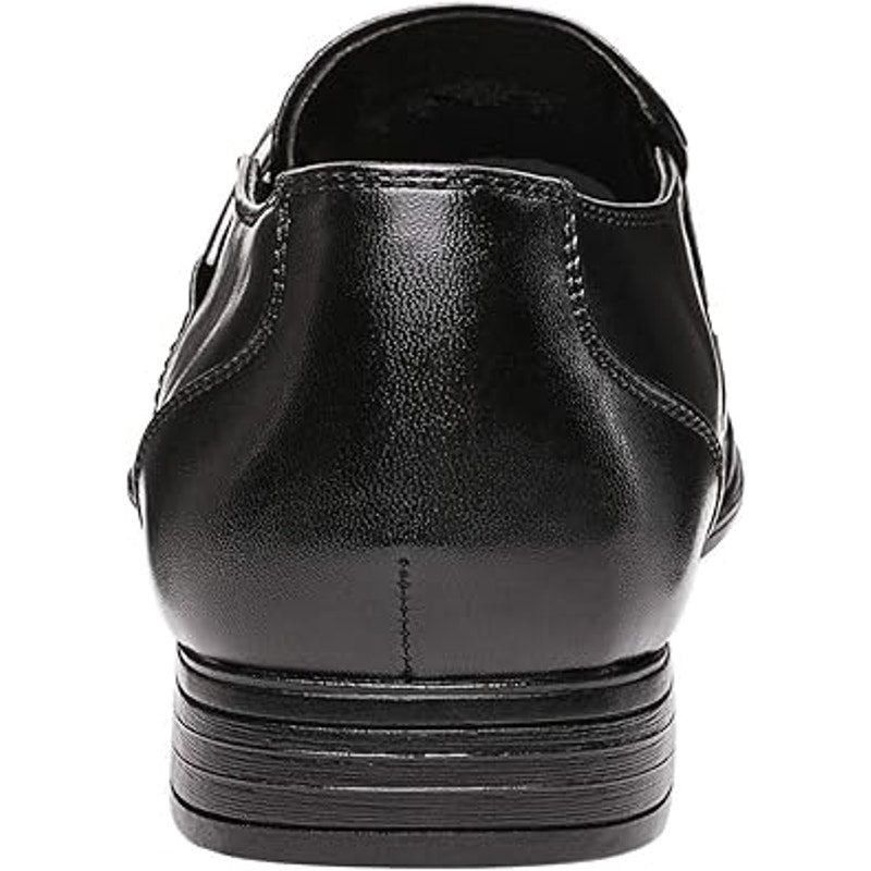 Other Bruno Marc Men's Size 13 Black Faux Leather Dress Loafers Size US 13 / EU 46 - 5 Thumbnail