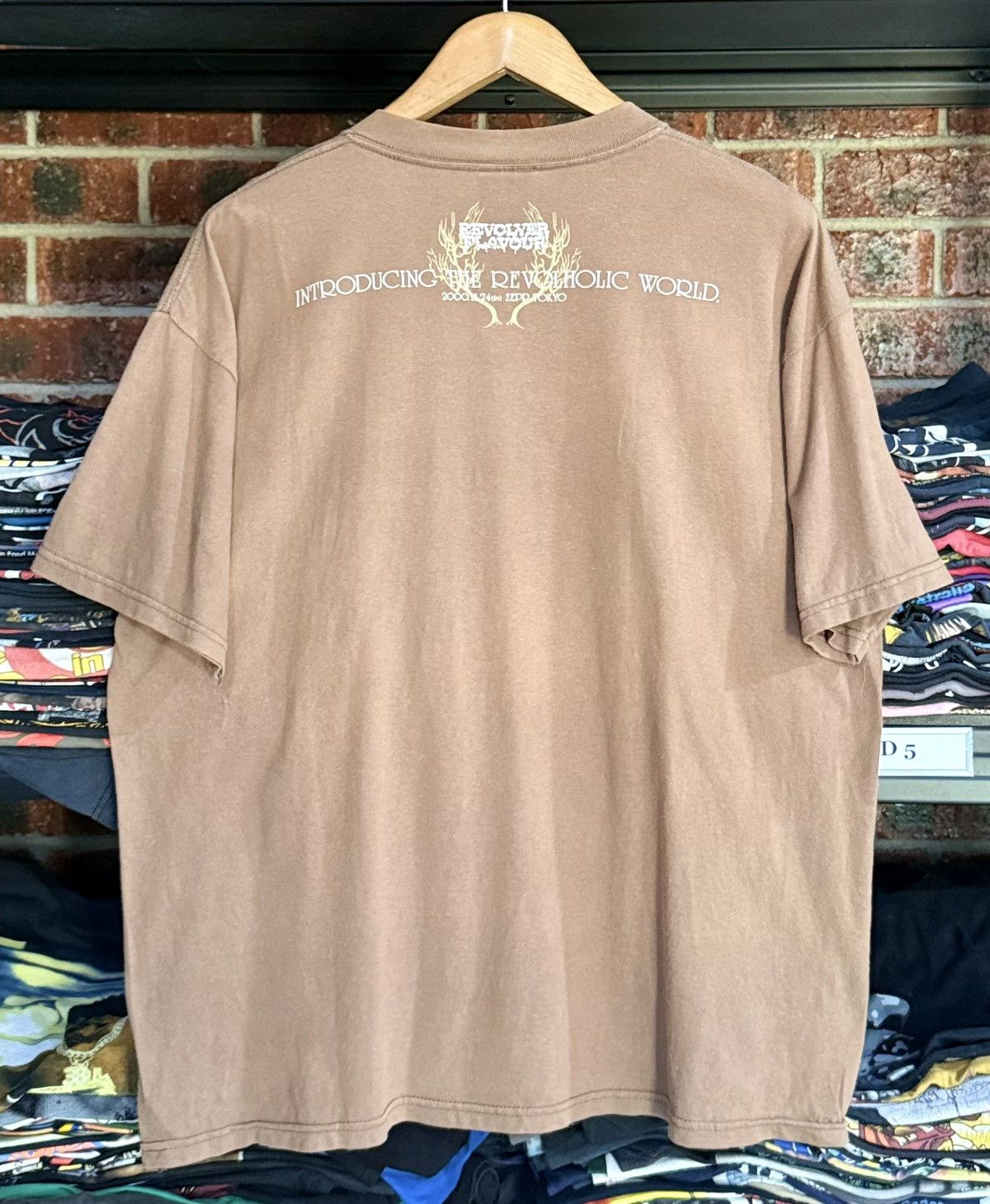 Japanese Brand Vintage Revolver Flavour Collaboration MasterLowcon Faded T Size US XL / EU 56 / 4 - 2 Thumbnail