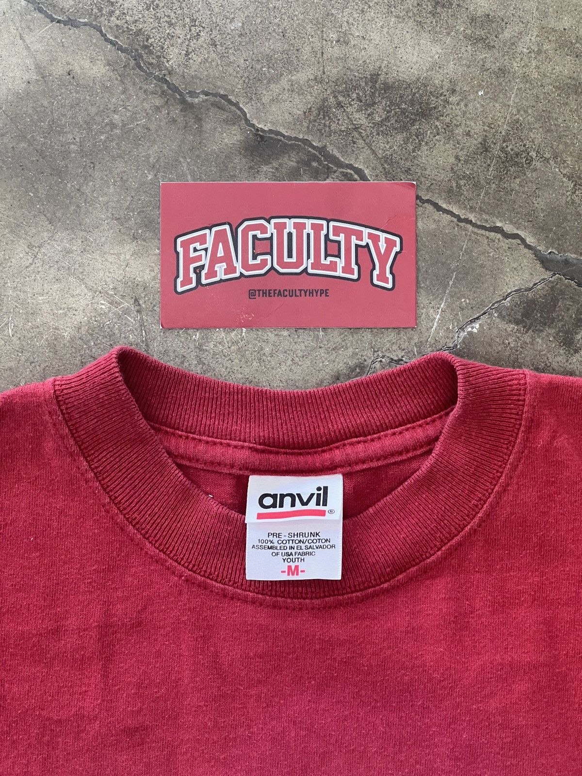 NCAA Vintage Oklahoma University Anvil Tee Youth Medium Size US XXS / EU 40 - 3 Thumbnail