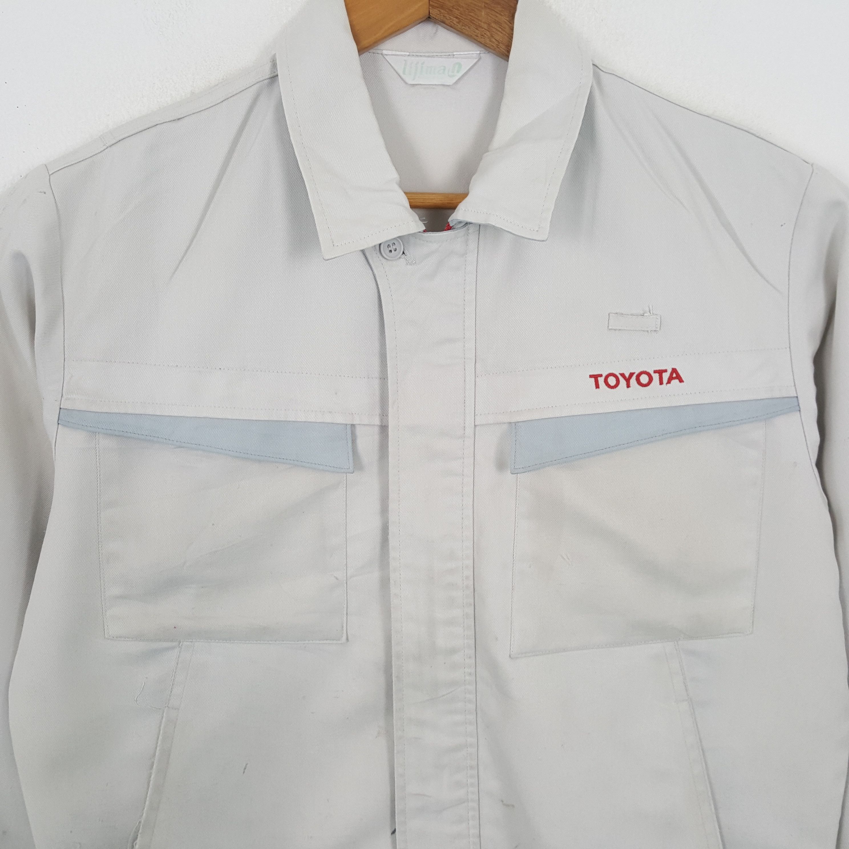 Japanese Brand × Vintage Vintage TRD TOYOTA MOTORSPOST Japanese Racing Custom Jacket Size US M / EU 48-50 / 2 - 4 Thumbnail
