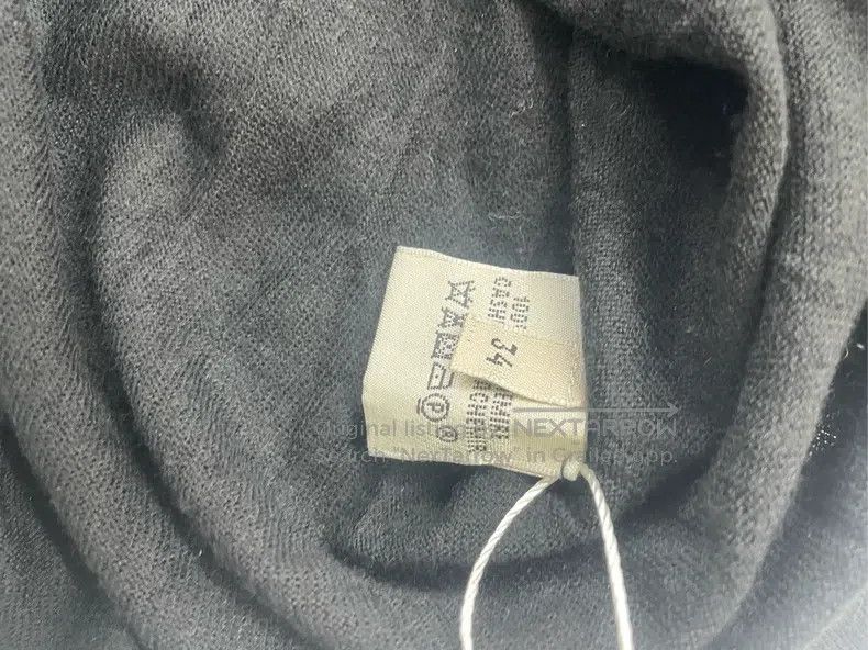 Hermes Hermes Black cashmere cardigan Size XXS / US 00 / IT 34 - 4 Thumbnail