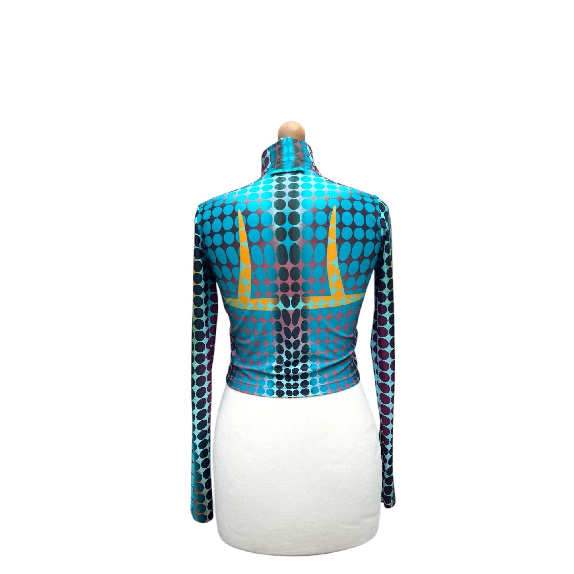 Jean Paul Gaultier Reedition Cyber Print Jacket Size M / US 6-8 / IT 42-44 - 4 Thumbnail