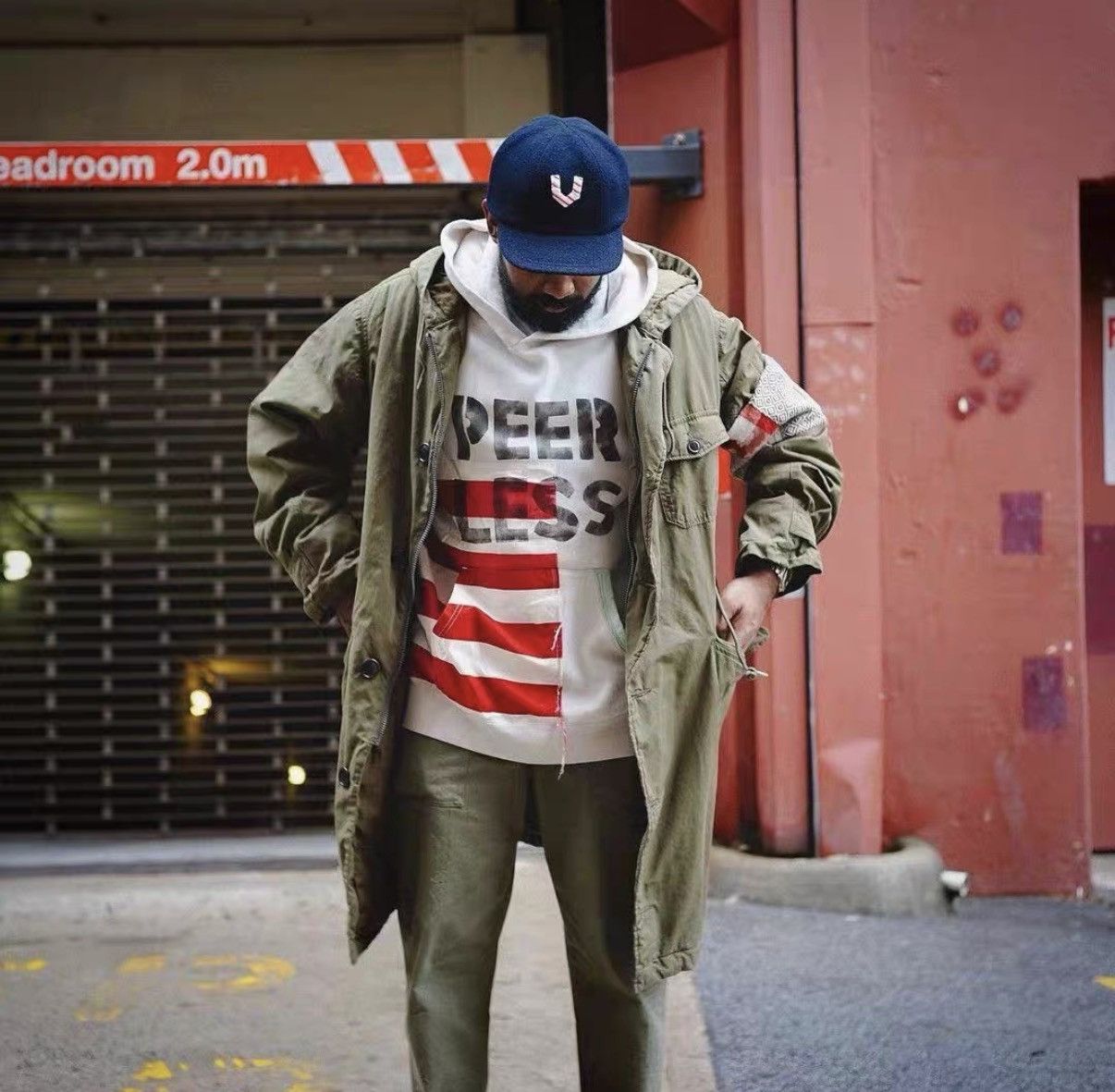 Visvim VISVIM JUMBO HOODIE P.O COLLAGE 19SS Flag print hoodie Size US M / EU 48-50 / 2 - 6 Thumbnail