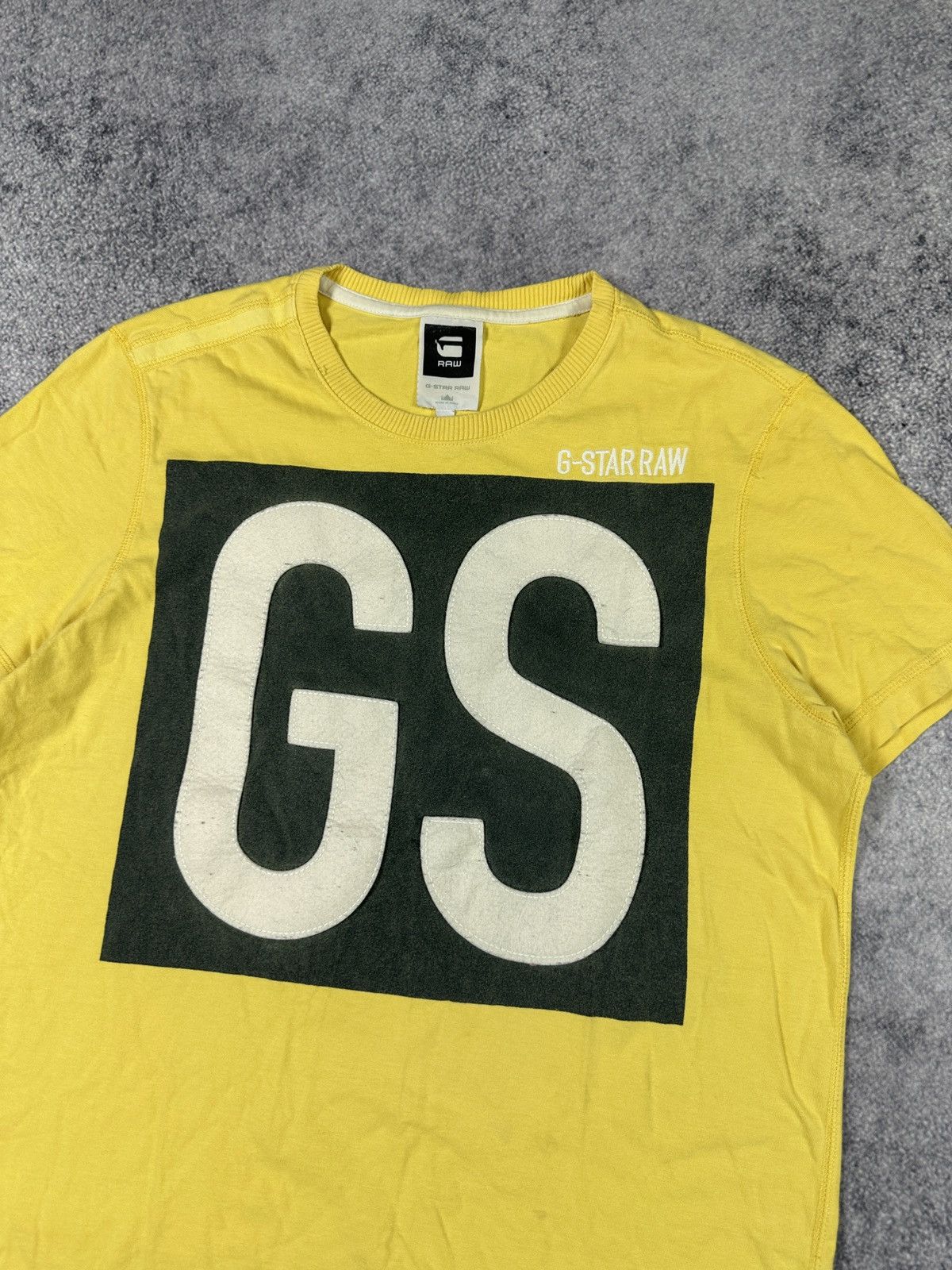 G-Star Vintage G Star Raw Big Logo T-shirt Streetwear Rare Casual Size US M / EU 48-50 / 2 - 2 Thumbnail