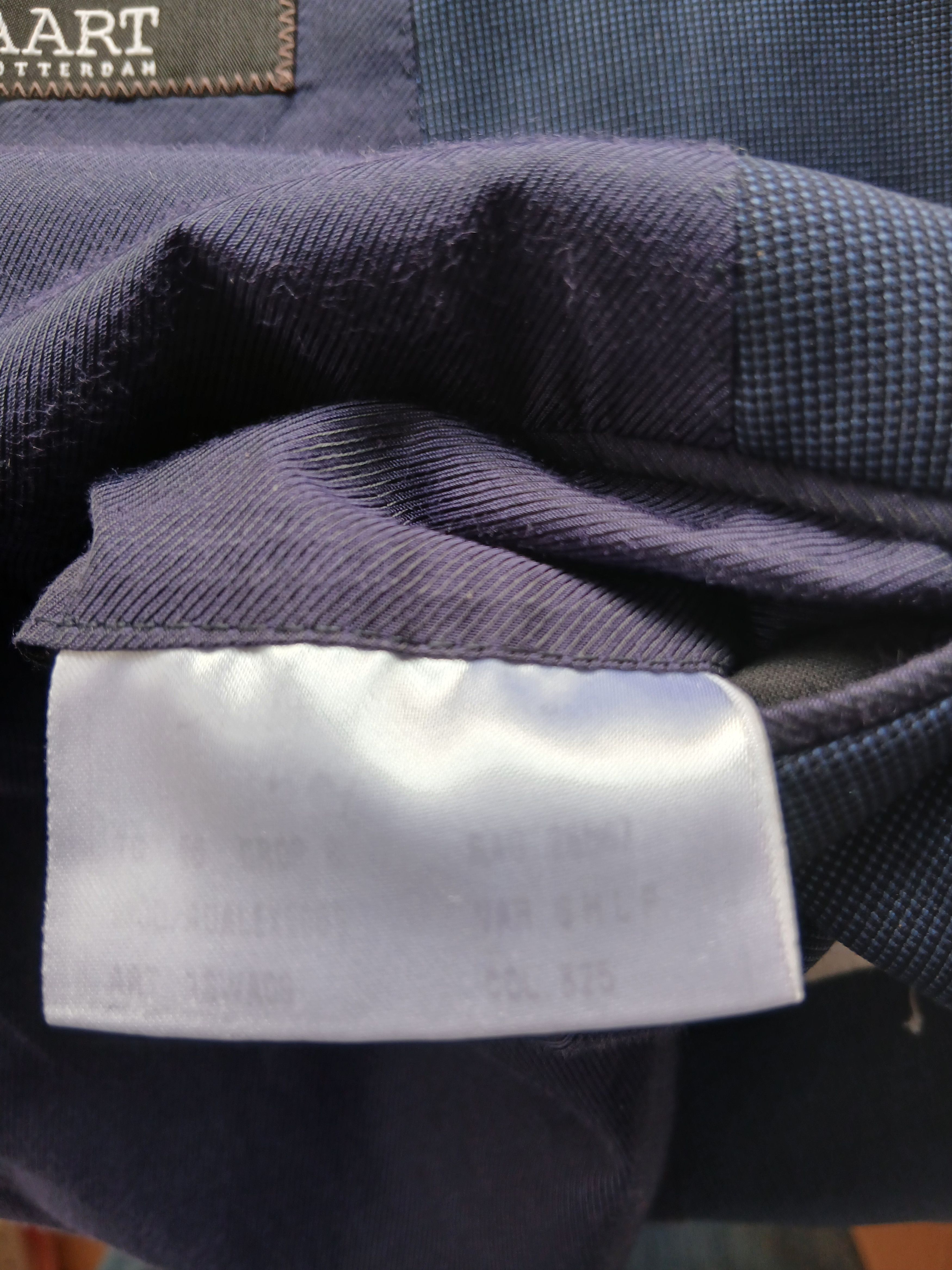 Stile Latino Stile Latino Napoli Blue Wool Silk Linen Blazer – EU 52/54 Size 52L - 12 Thumbnail
