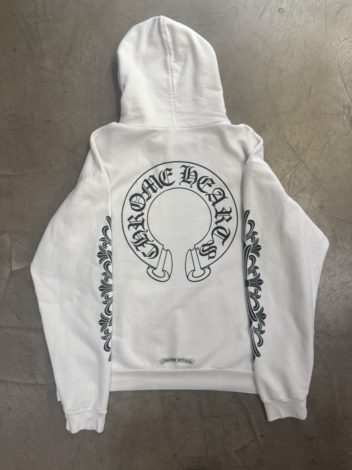 Chrome Hearts Chrome Hearts Horseshoe Floral Hoodie Size US L / EU 52-54 / 3 - 2 Thumbnail
