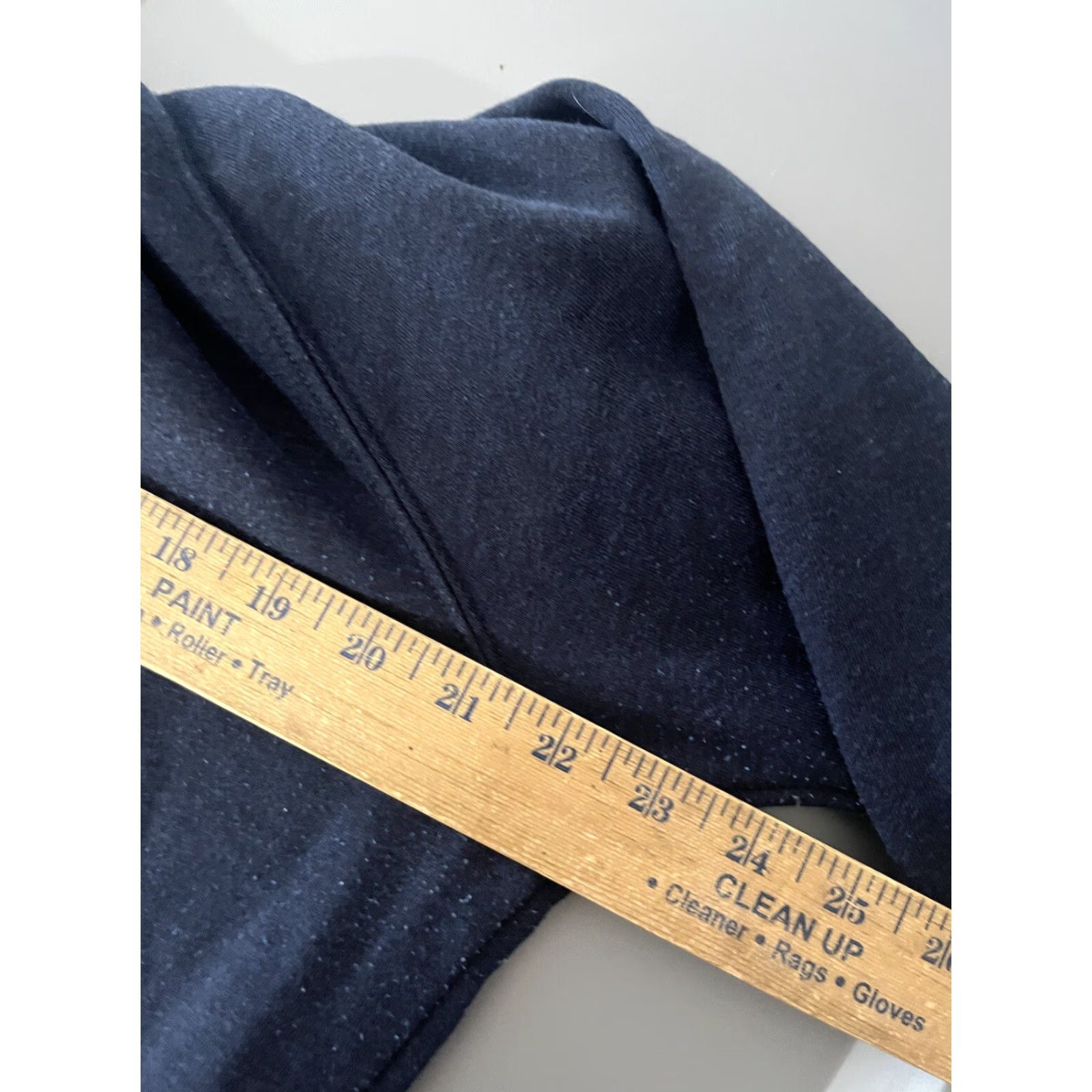 Banana Republic Banana Republic Hoodie Mens Pullover Fleece Front Pockets Navy Tall L Blue Weather: Fall, Spring, Summer, Winter (Activewear, Casual) Womens? Size L / US 10 / IT 46 - 5 Thumbnail