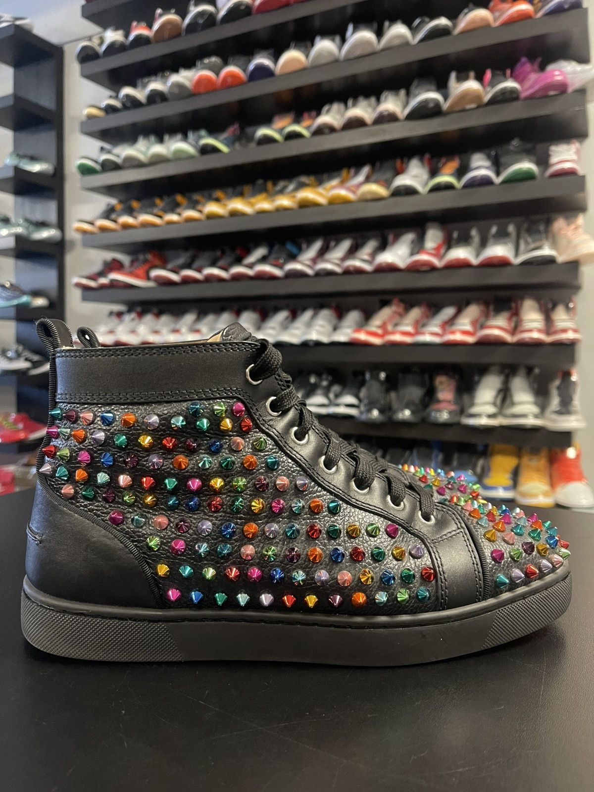 Christian Louboutin Size 8/41EU - Christian Louboutin Multi Color Spikes Size US 8 / EU 41 - 3 Thumbnail