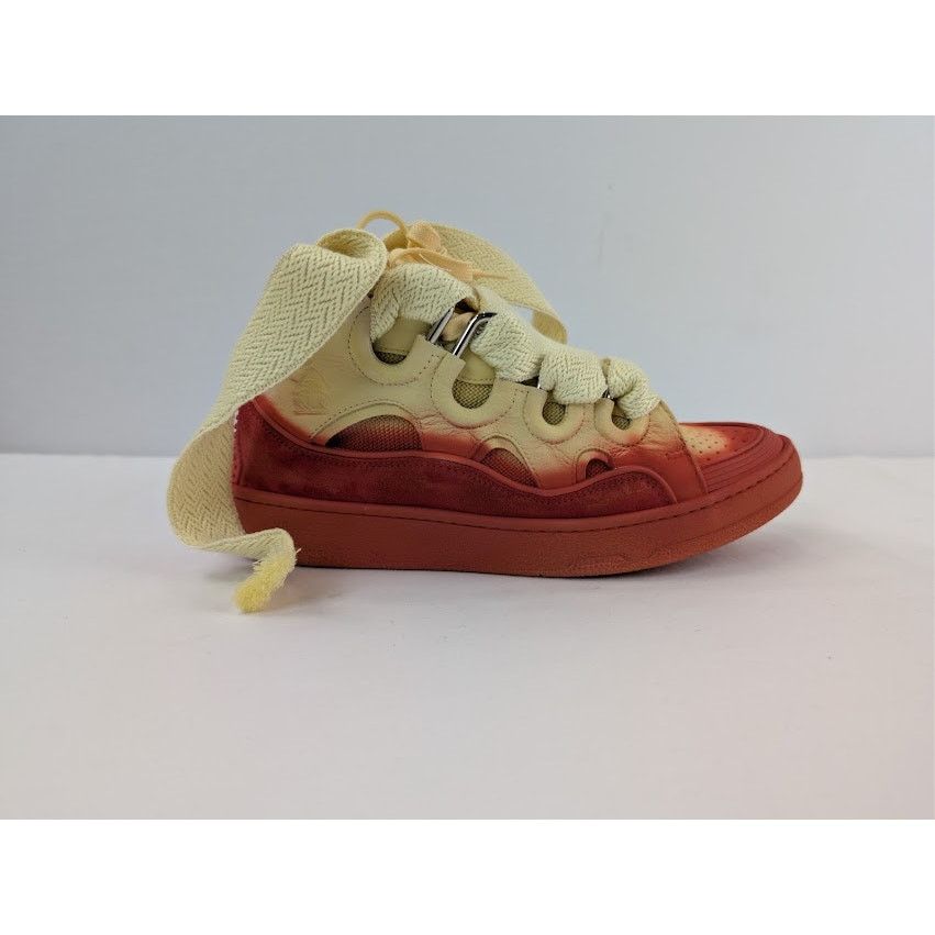 Lanvin o1rshd1 Curb Radiant Spray Effect Sneakers in Venus / Dune Size US 8 / EU 41 - 4 Thumbnail