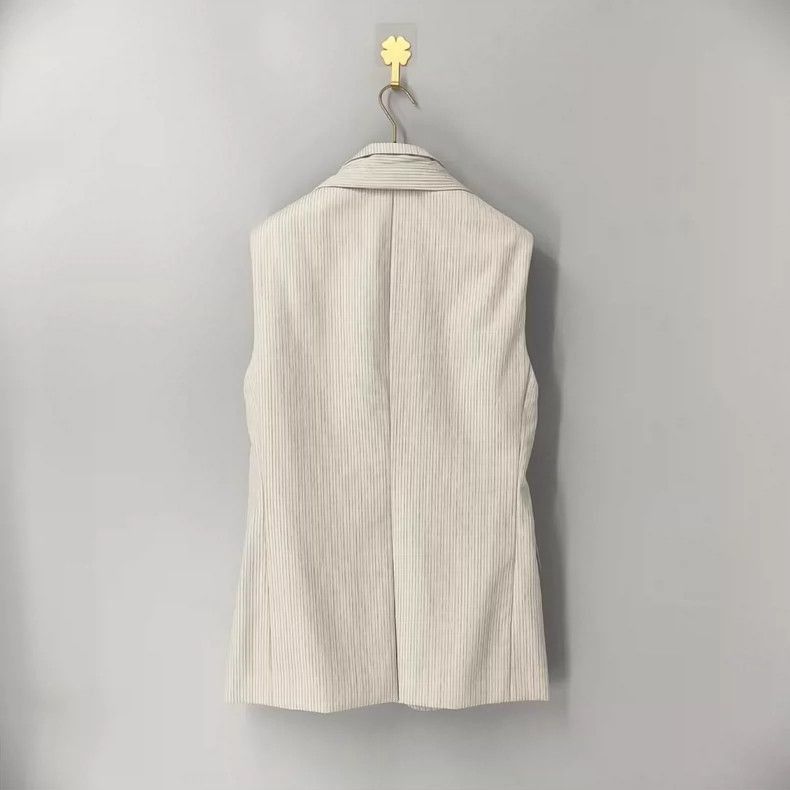 Dior Dior Men's Beige Sleeveless Jacket Size US M / EU 48-50 / 2 - 2 Thumbnail