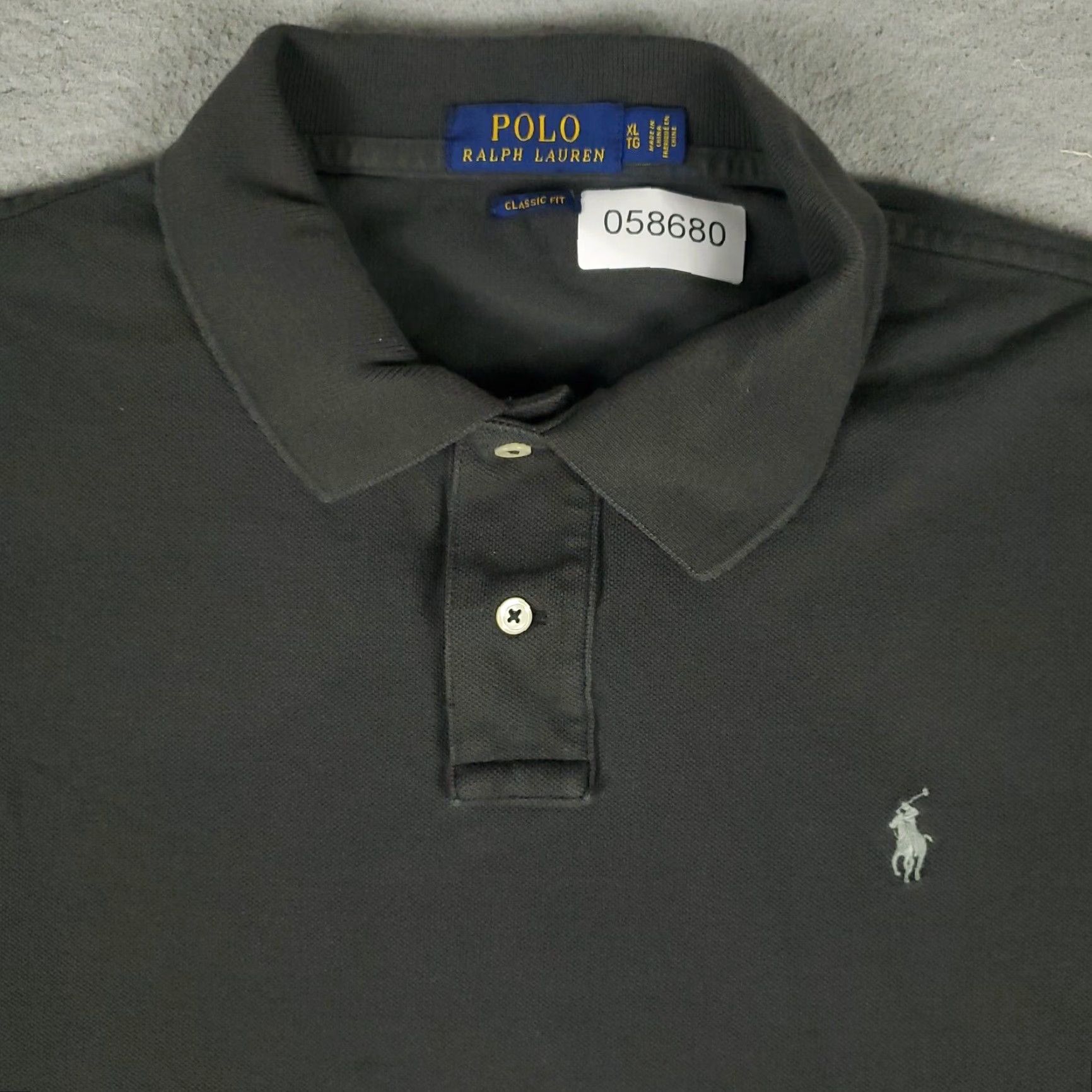 Ralph Lauren Ralph Lauren Polo Shirt Gray Men's XL Casual Short Sleeve Activewear Size US XL / EU 56 / 4 - 2 Thumbnail