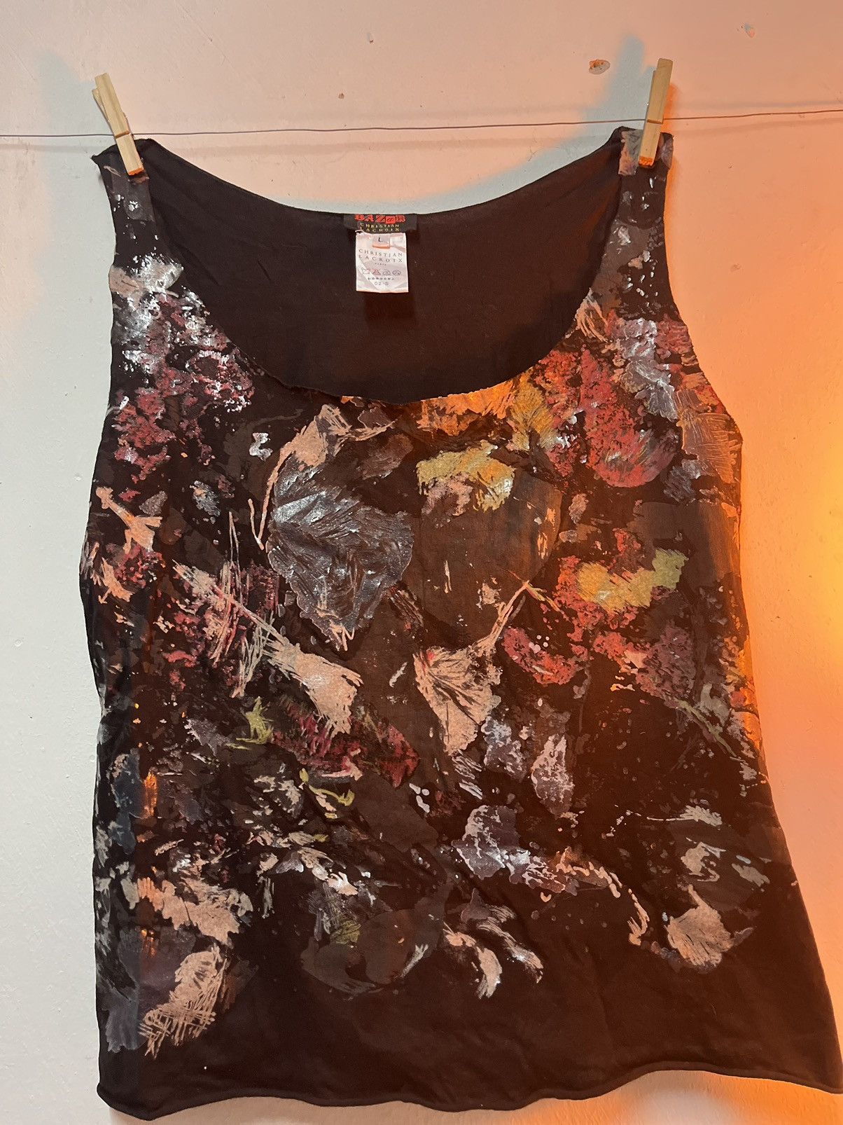Christian Lacroix × Designer Tank Tops Christian Lacroix Size L / US 10 / IT 46 - 5 Thumbnail