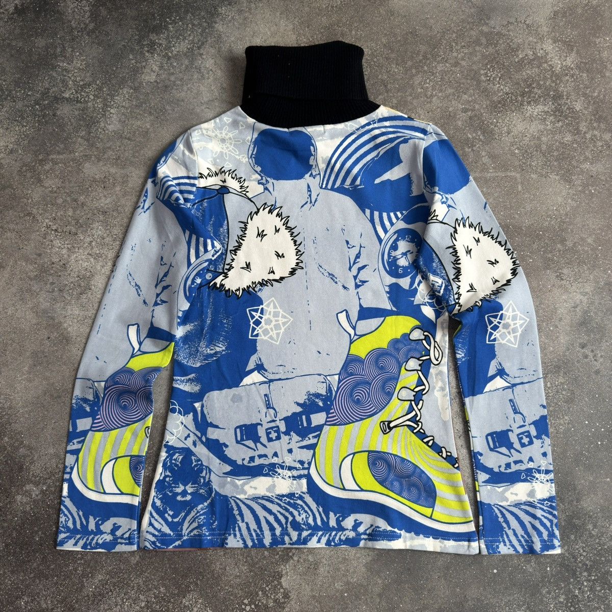 Custo Barcelona Custo Barcelona Long Sleeve Top (Jean Paul Gaultier style) Size S / US 4 / IT 40 - 2 Thumbnail
