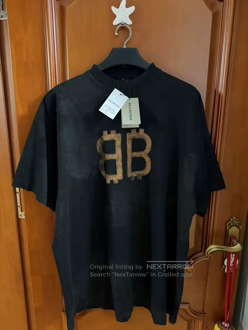 Balenciaga Bitcoin Short Sleeve T-Shirt