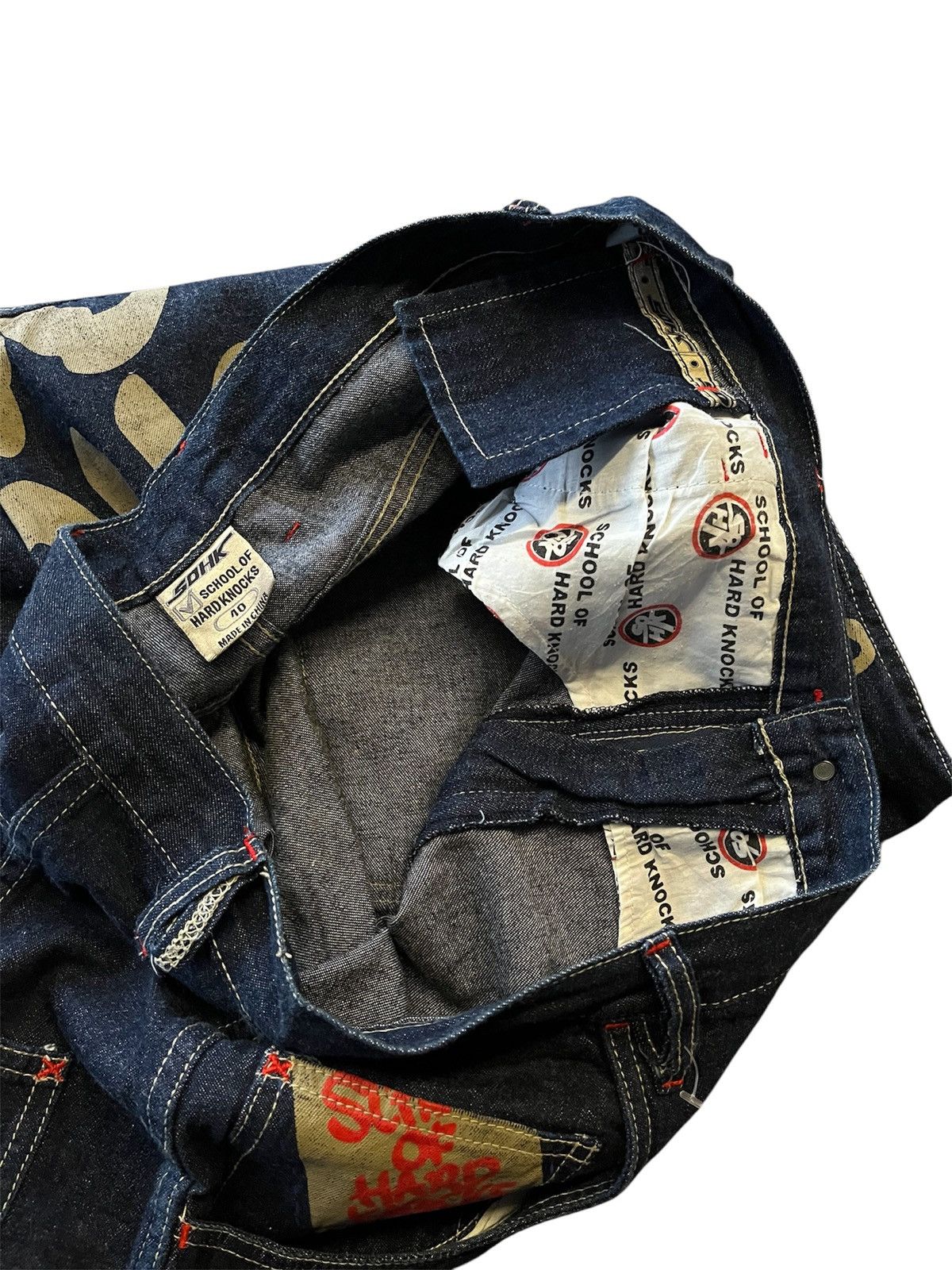 Other Vintage Y2K School Of Hard Knocks SOHK Size US 39 - 7 Thumbnail