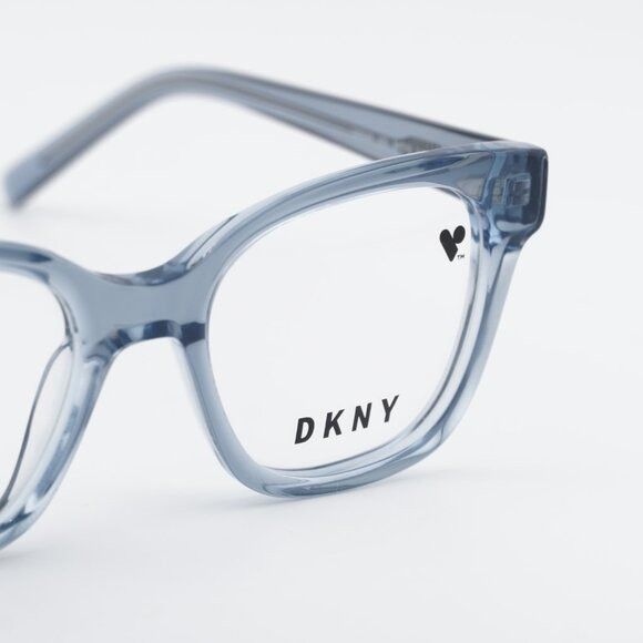 DKNY DKNY DK5048 400 Eyeglasses - Blue Laminate 50mm Cat Eye Size ONE SIZE - 2 Thumbnail