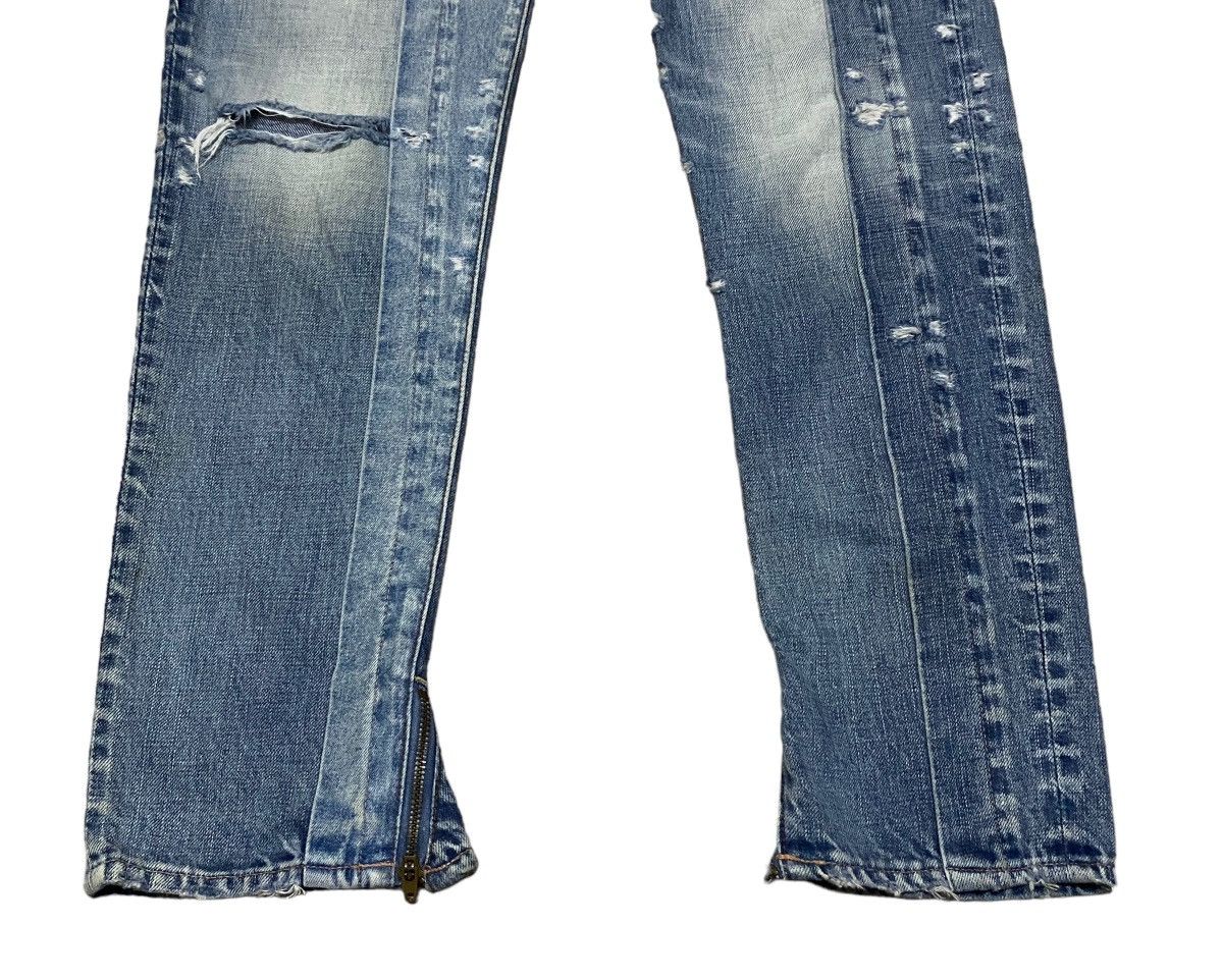 If Six Was Nine Rare Design Vintage Japanese Brand Jeans 2000s Size US 31 - 5 Thumbnail