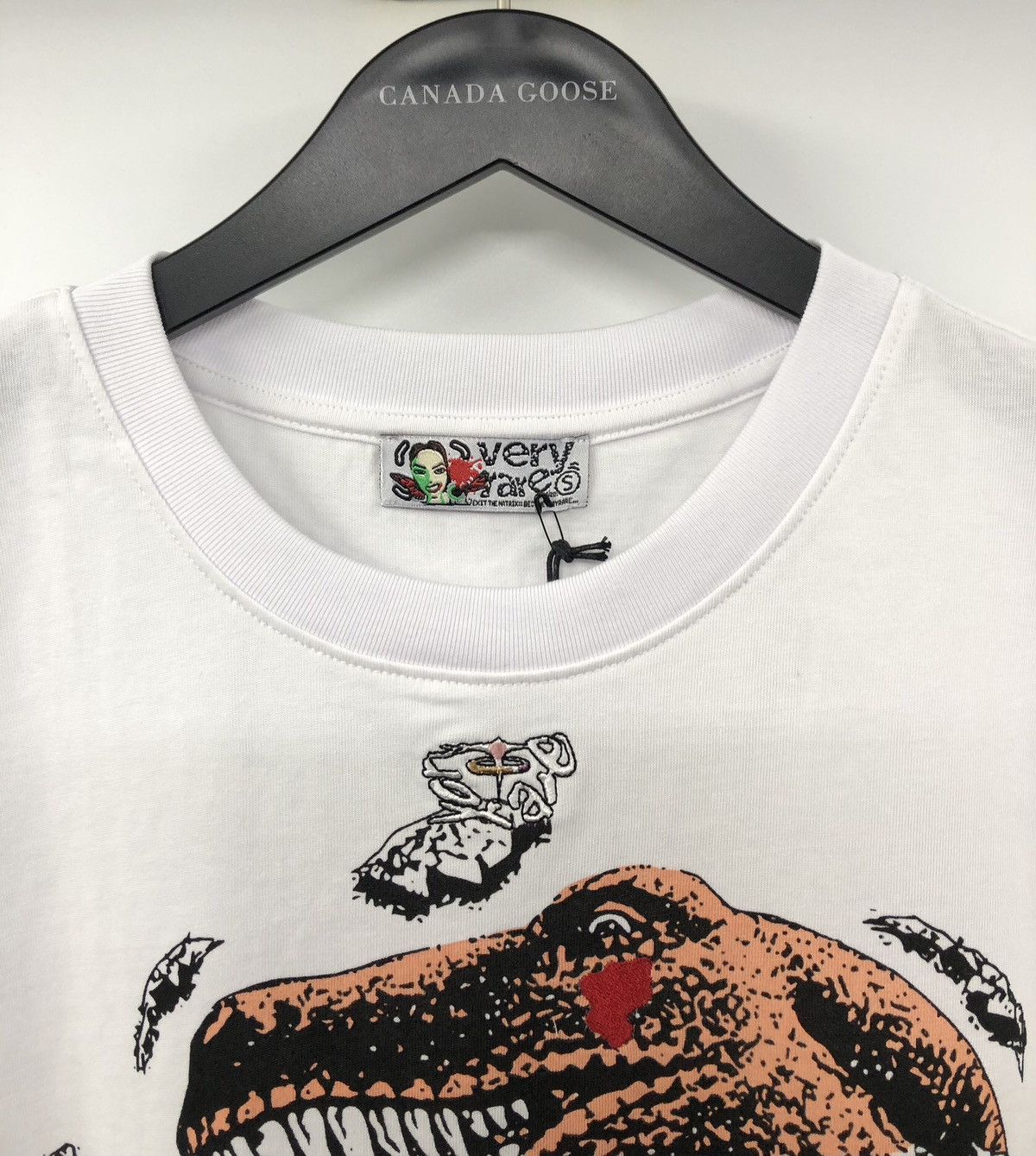 Other Very Rare Clothing Complexcon T-Rex Fit White T-Shirt Small Size US S / EU 44-46 / 1 - 5 Thumbnail
