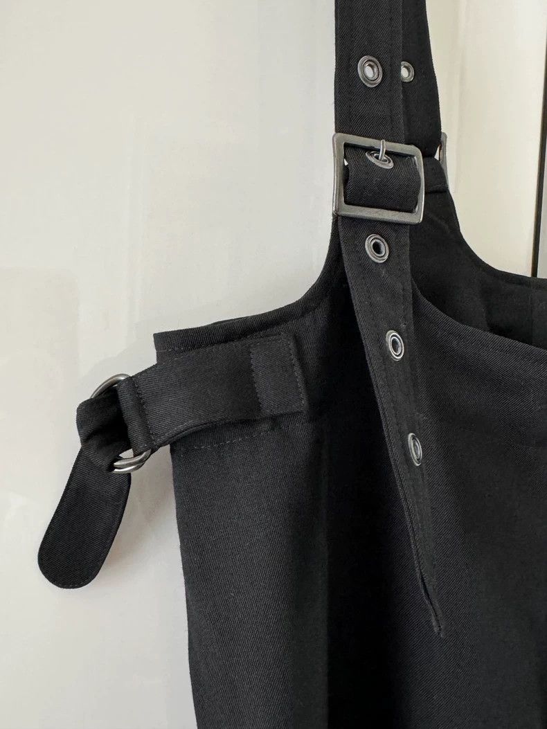 Other Yohji Yamamoto size 1 Black woolen suspender pants for fall Size US 28 / EU 44 - 3 Thumbnail