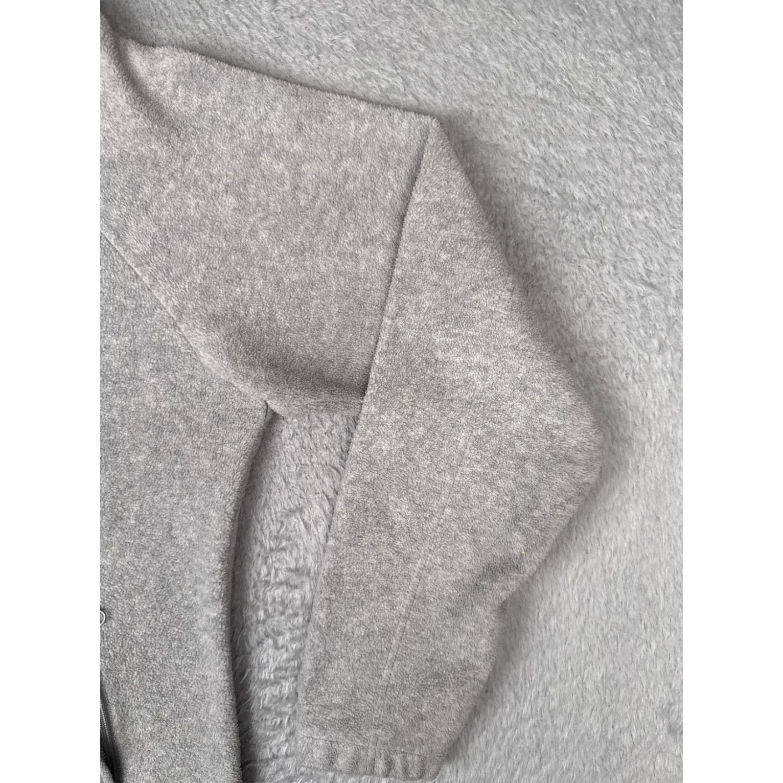 Vintage Columbia Jacket Women XL Gray Fleece Full Zip Collared Pockets Outdoor Warm Size XL / US 12-14 / IT 48-50 - 3 Thumbnail
