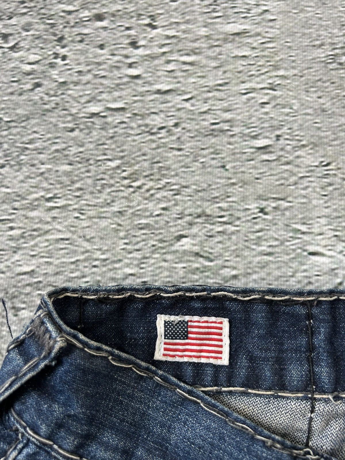 True Religion True Religion vintage jeans navy blue thick stitching Y2K Size US 29 - 8 Thumbnail