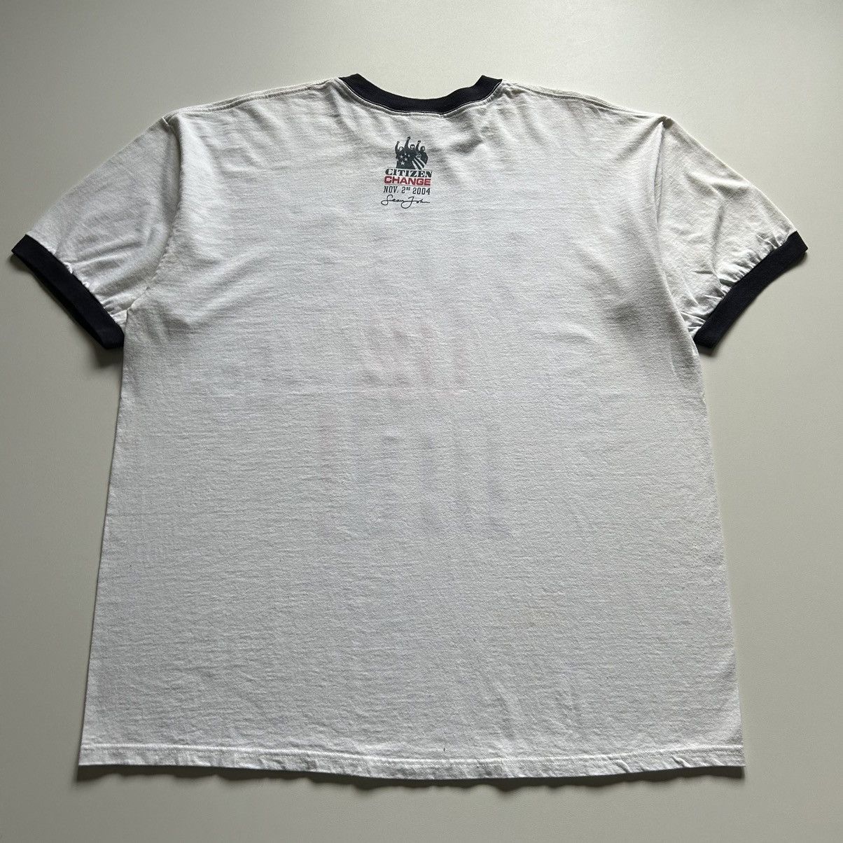 Rap Tees Vintage 2004 Vote Or Die Graphic Sean John T-Shirt Rare 2XL Size US XXL / EU 58 / 5 - 4 Thumbnail