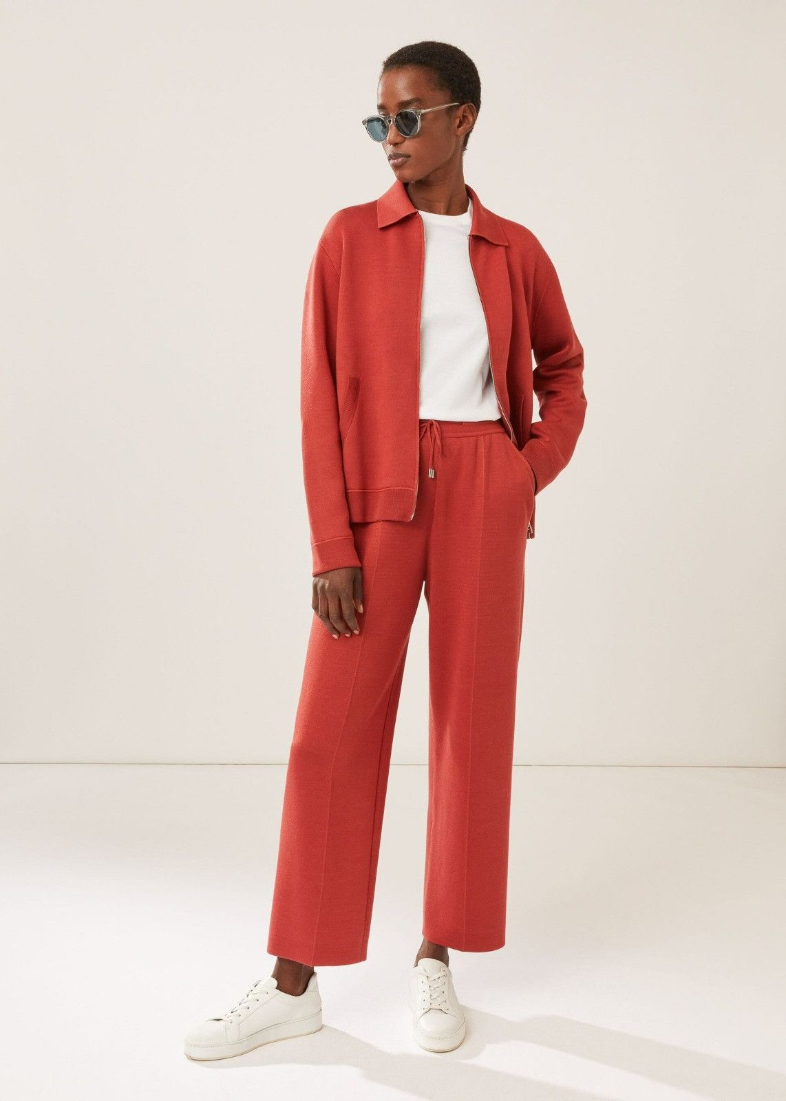 Loro Piana o1srvl11e0424 Sweater in Red Size L / US 10 / IT 46 - 2 Thumbnail