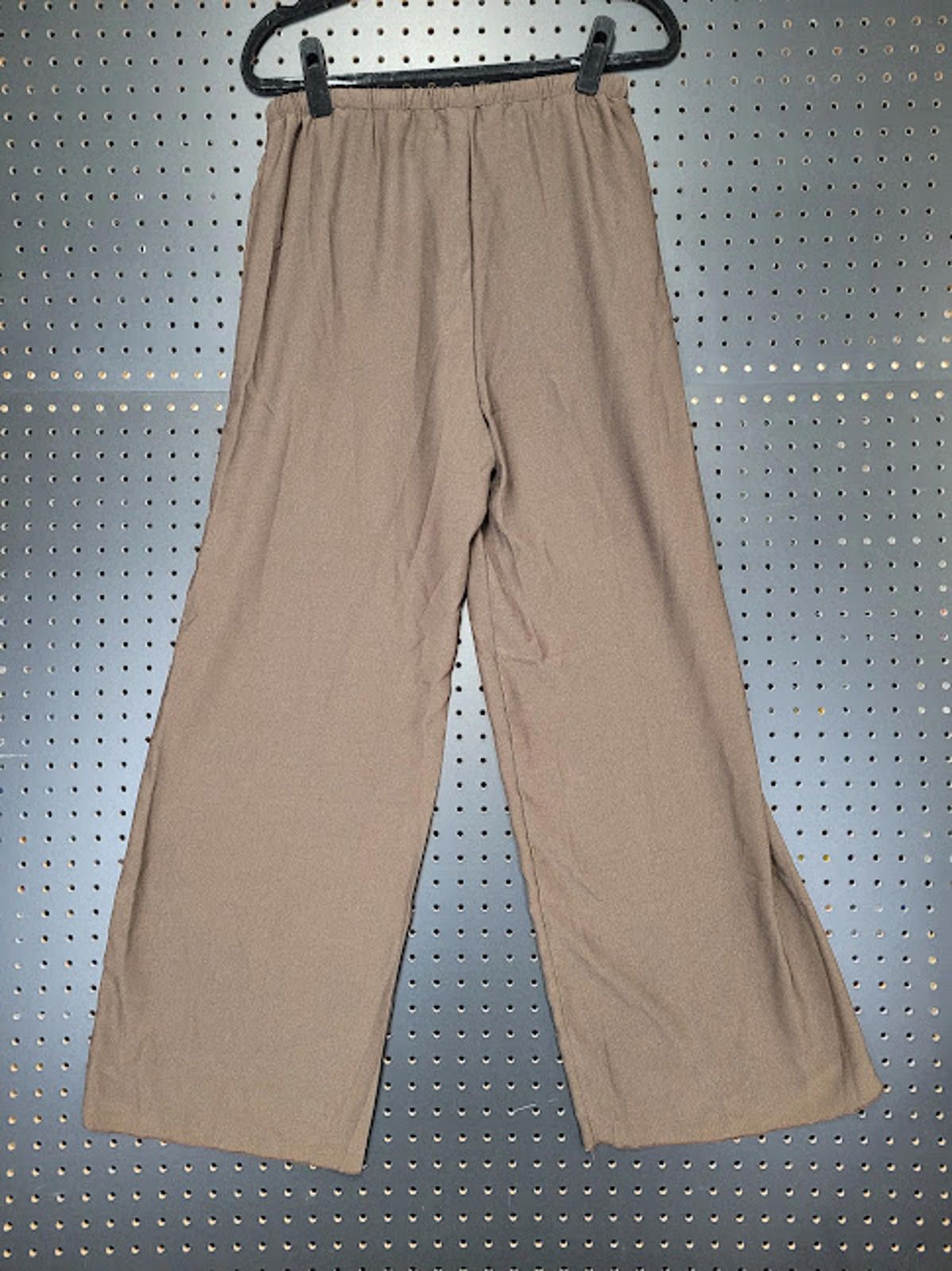 Other Missguided Brown Wide Leg Pants - Medium Size 32" / US 10 / IT 46 - 2 Thumbnail
