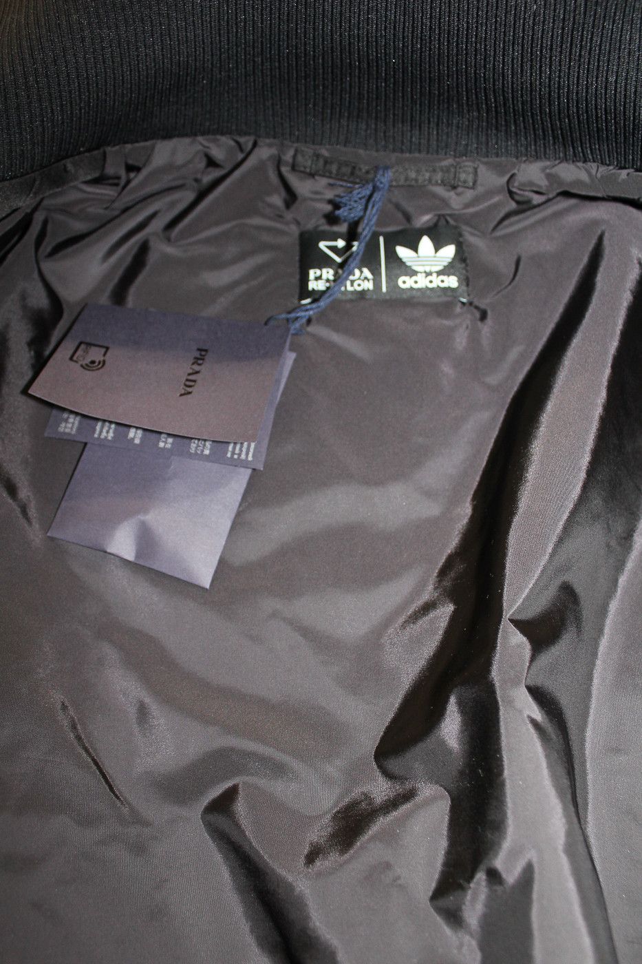 Adidas × Prada Prada x Adidas Re-Nylon Track Jacket - Black Size US L / EU 52-54 / 3 - 10 Thumbnail