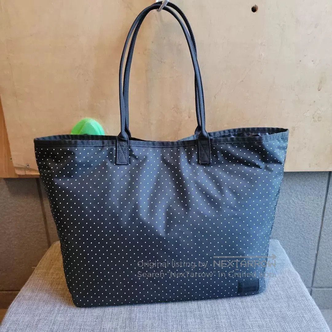 Head Porter HEAD PORTER Black Polka Dot Tote Bag. Size ONE SIZE - 1 Thumbnail