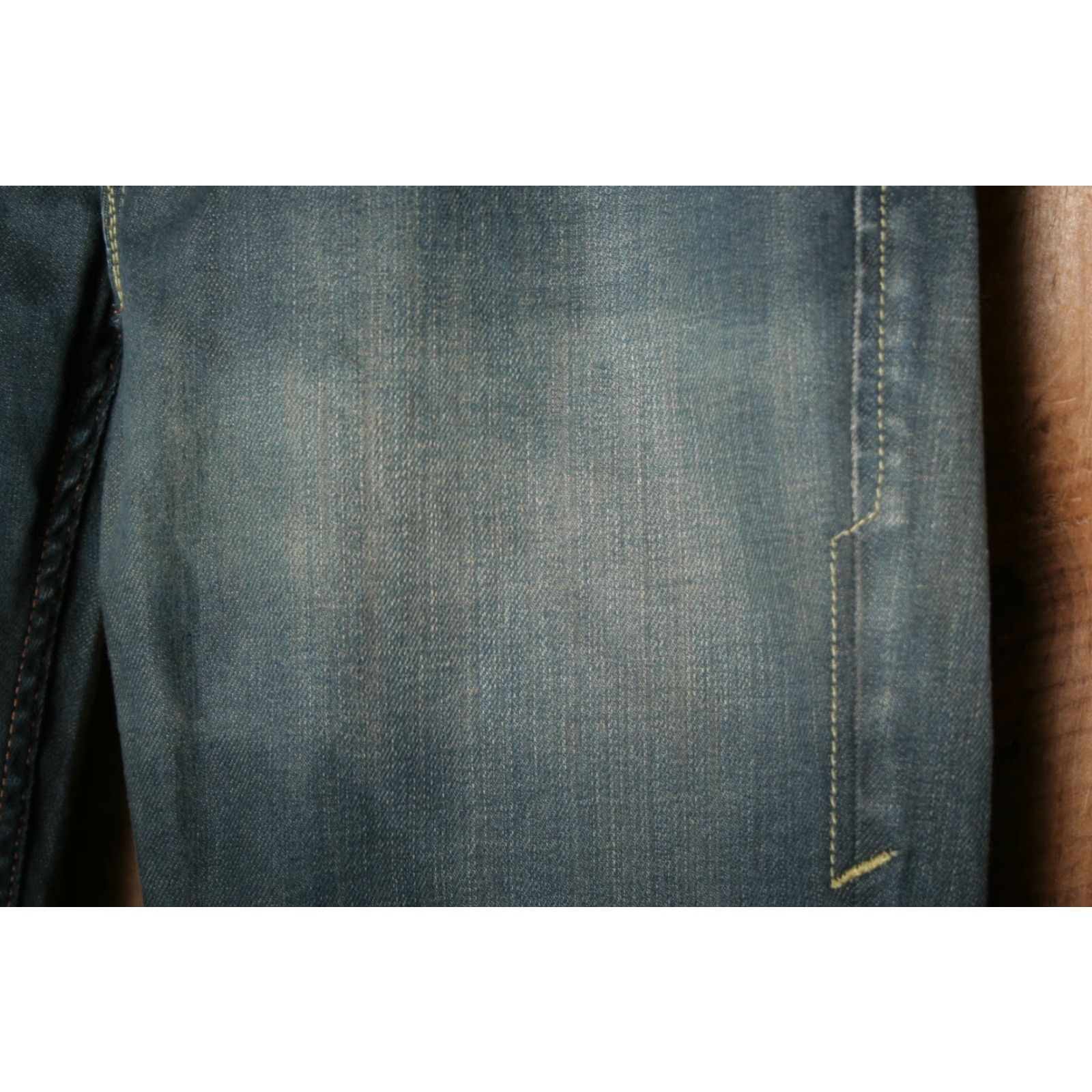 Levi's VINTAGE LEVI'S Red Collection Denim Bootcut Jeans Sz. 29 Regular Women Blue 5-Pocket Inseam 31 Rise 8.25" Measure 33x31 Size 29" - 3 Thumbnail