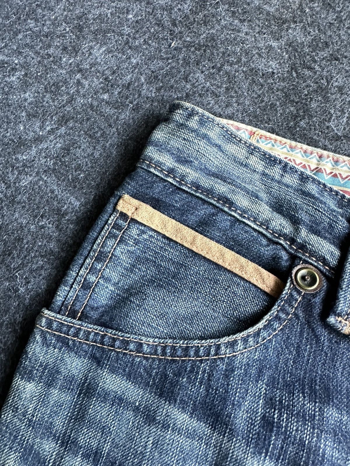 Beauty Beast Edwin Exclusive Vintage Flare Stone Washed Denim D387 Size US 28 / EU 44 - 12 Thumbnail