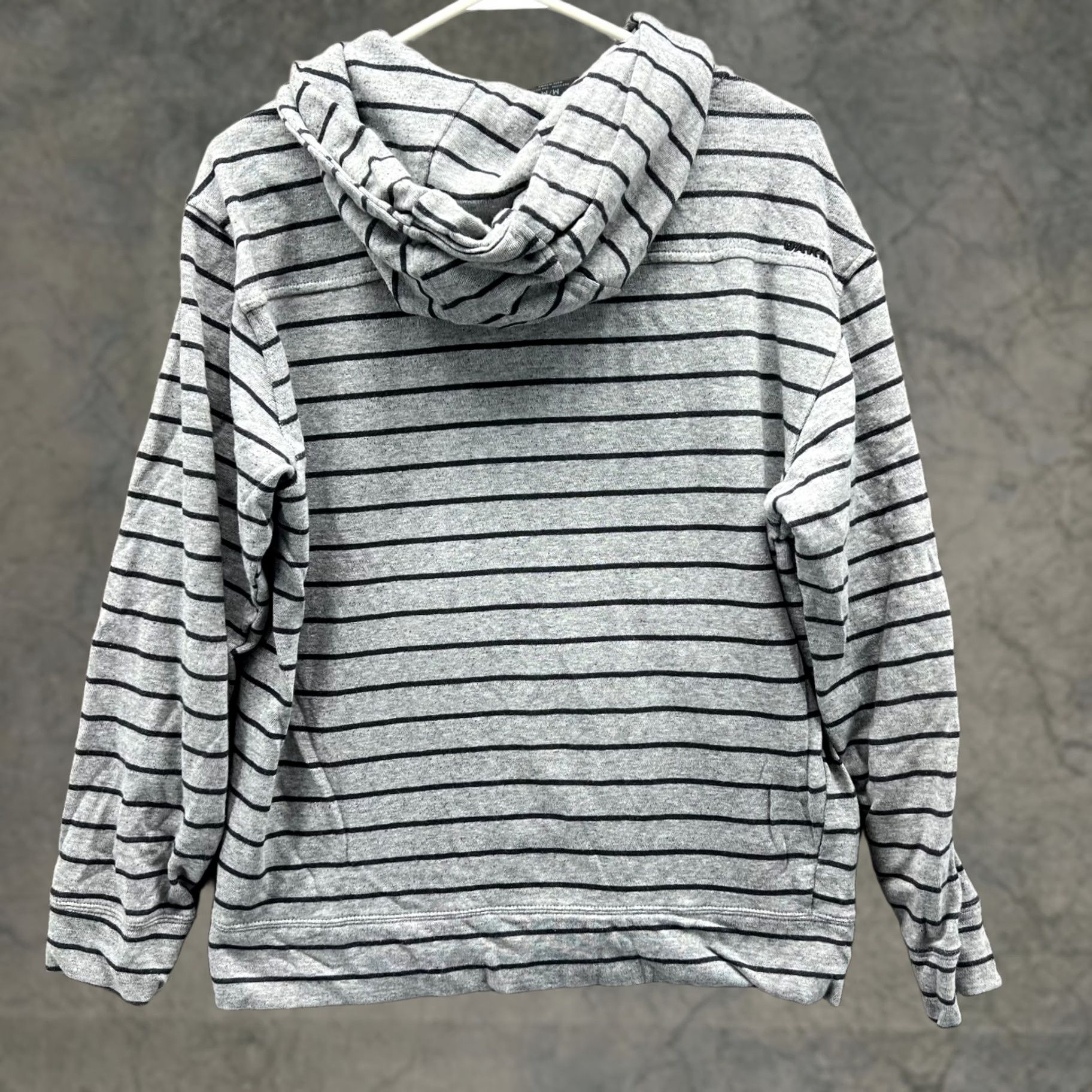 Oakley Oakley Hoodie Mens M Gray Full Zip Fleece Striped Cotton Sweatshirt Sweatshirt Size US M / EU 48-50 / 2 - 1 Thumbnail